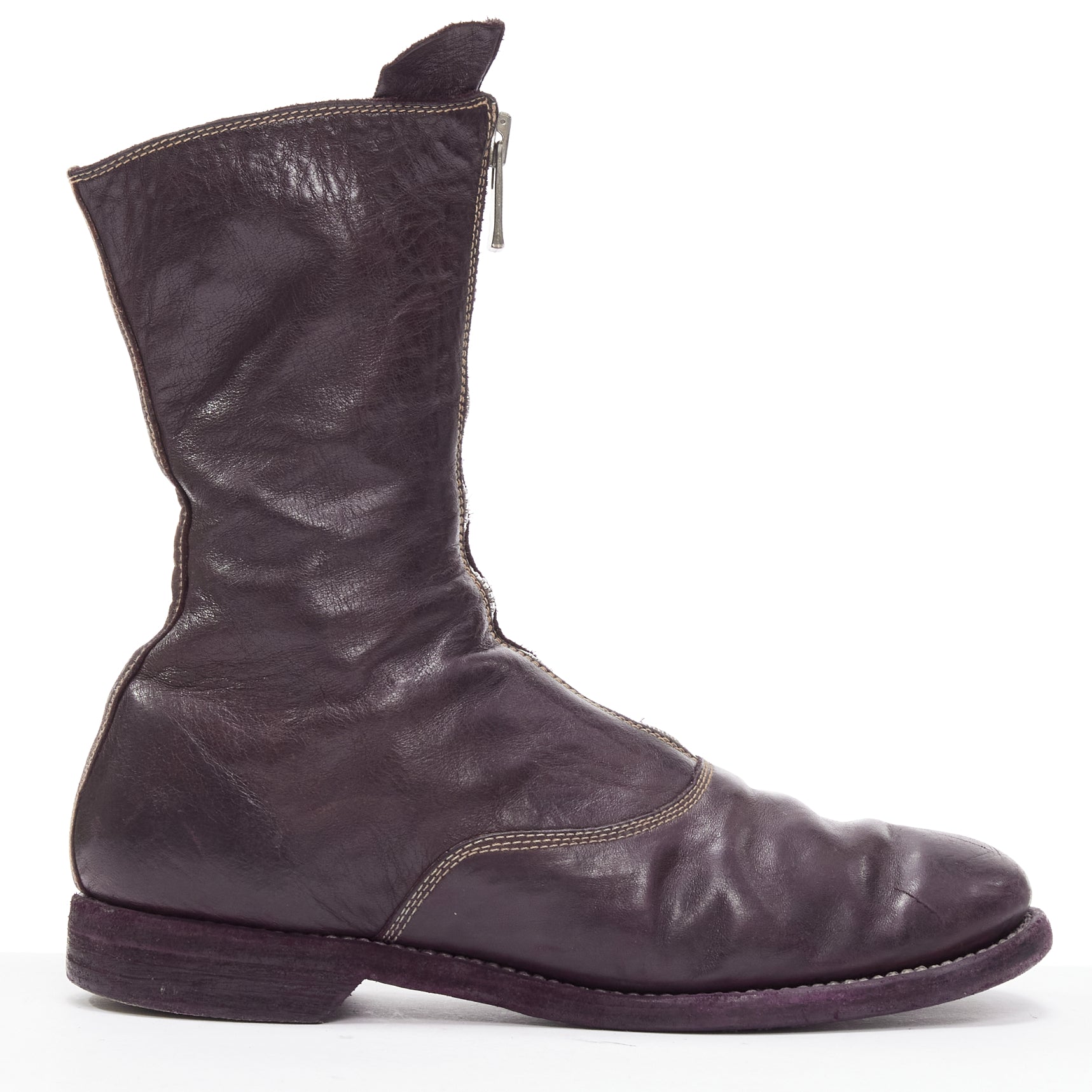 Marsell Suede Lace Cone Boots