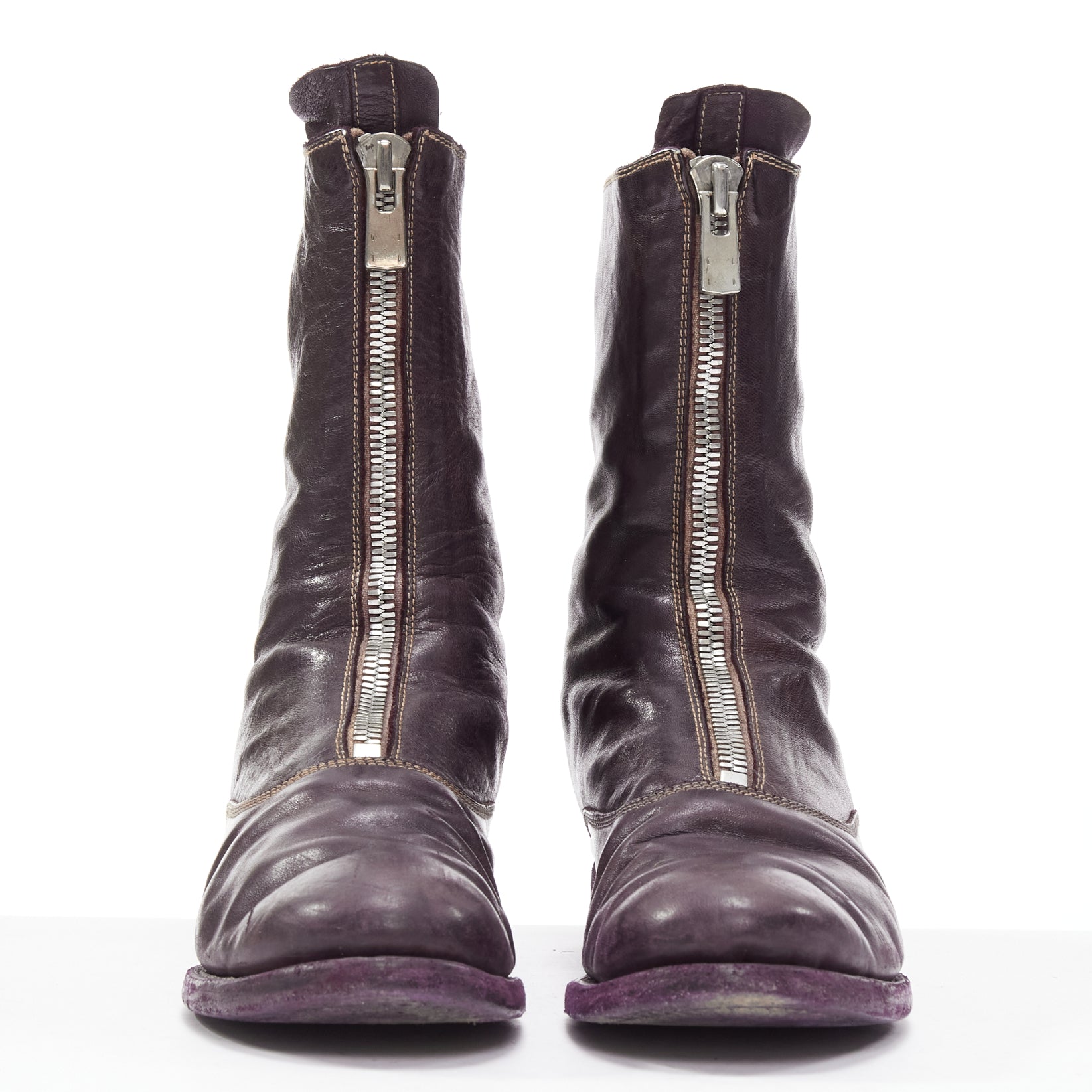 Marsell Suede Lace Cone Boots - Image 6