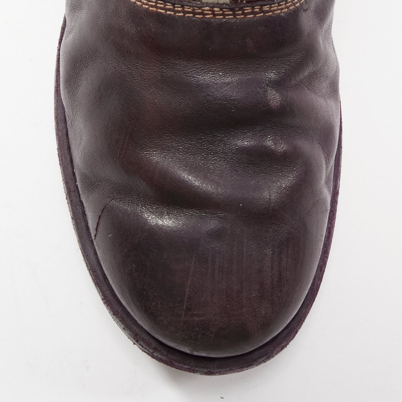 Marsell Suede Lace Cone Boots - Detail 1