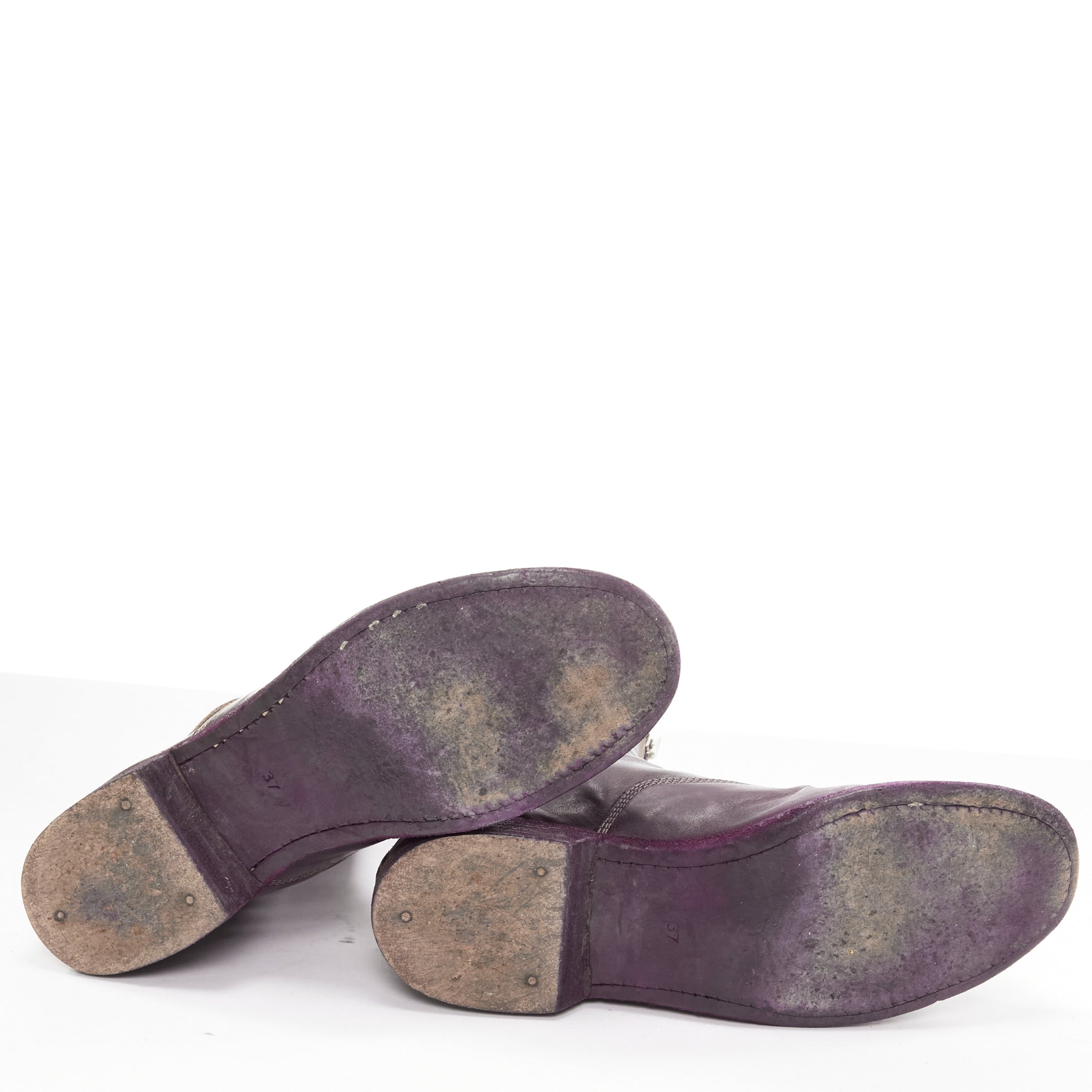 Marsell Suede Lace Cone Boots - Image 13