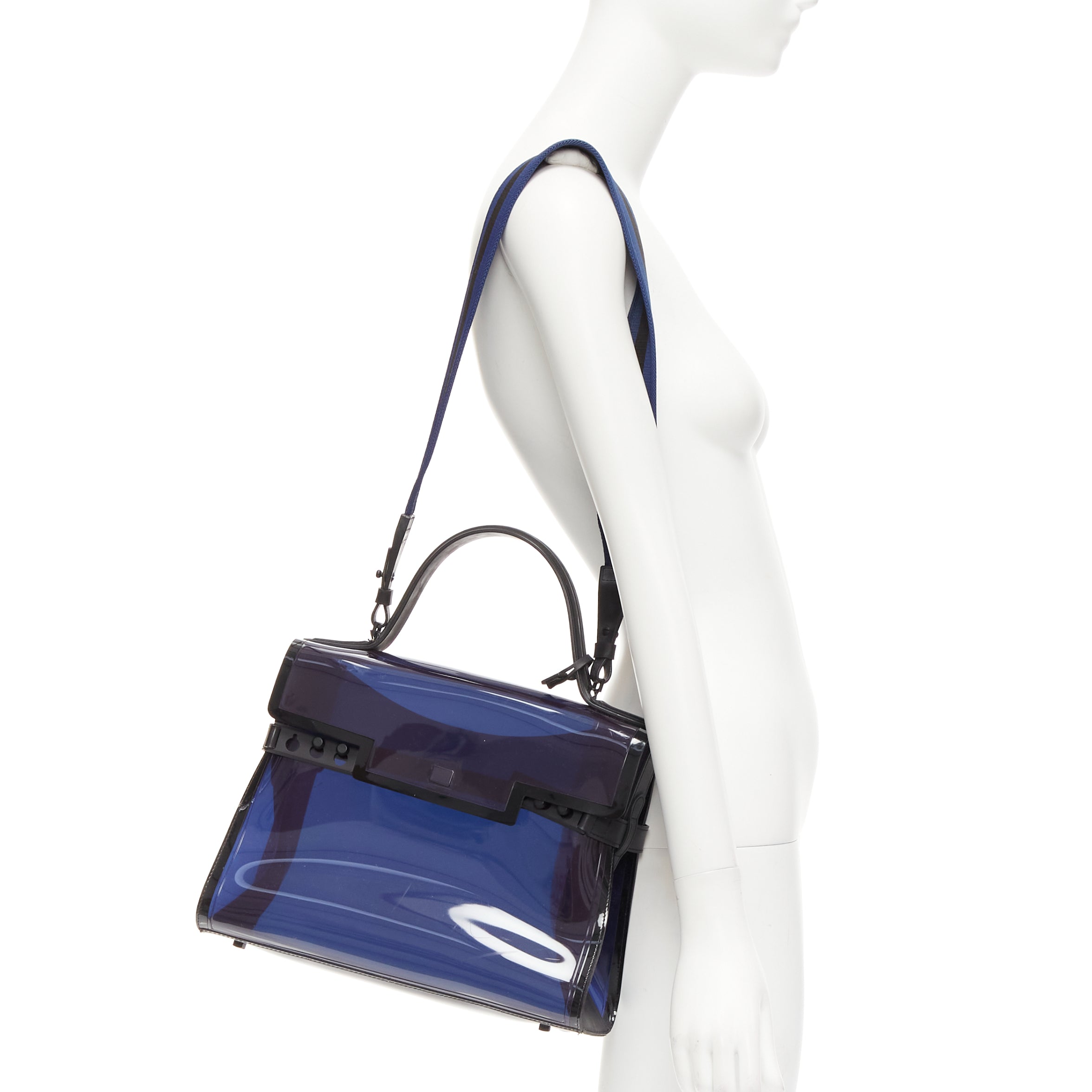 Delvaux Tempete PVC - Back view