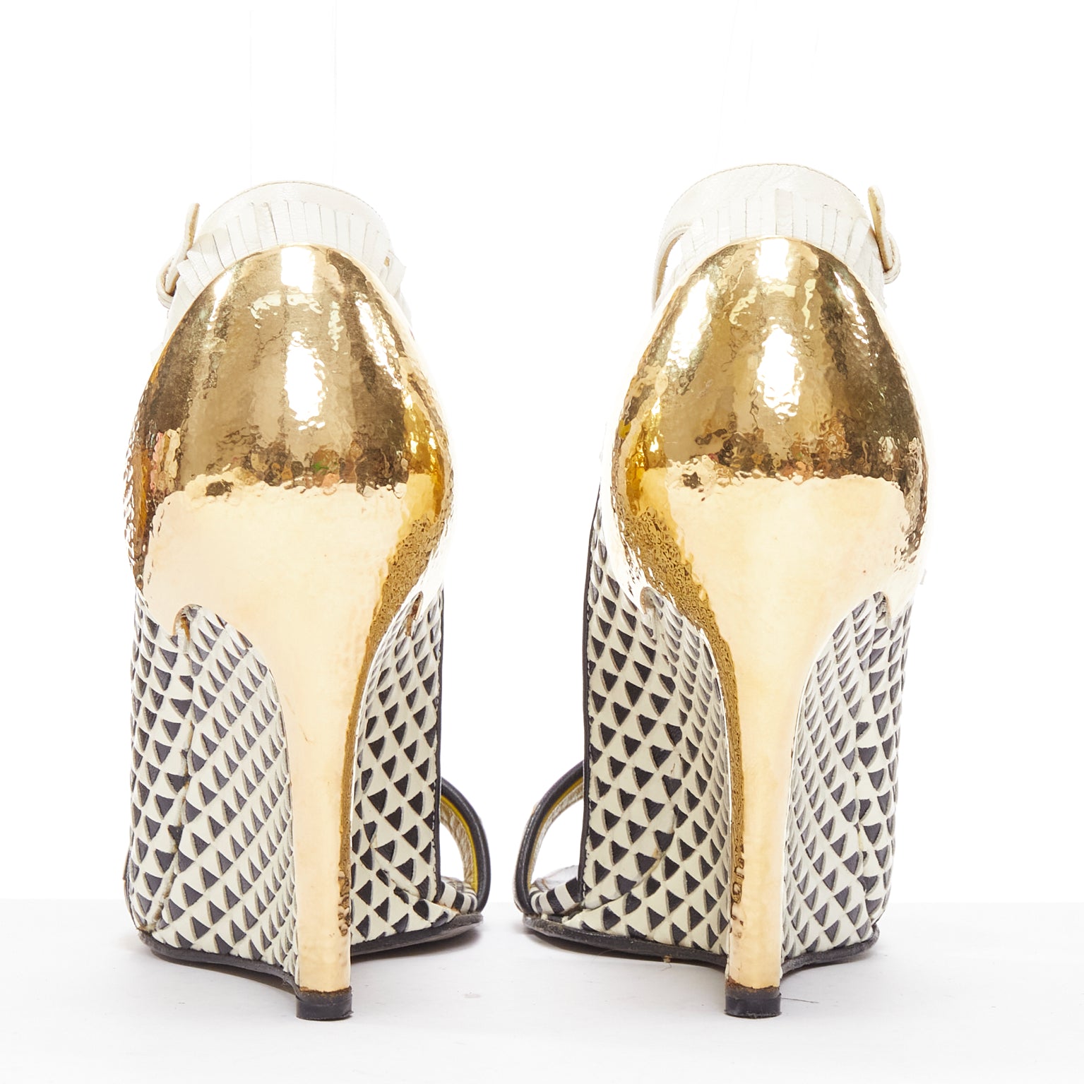 Sergio Rossi Cap Heel Wedges - Side view