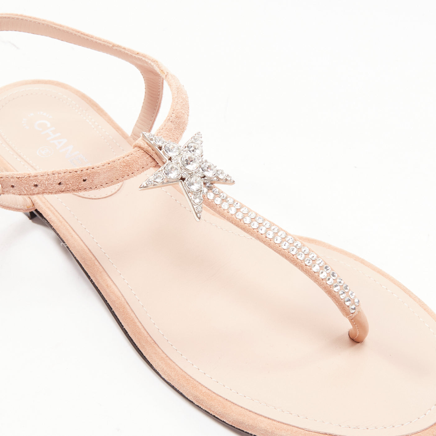 Chanel Star T-Strap Sandals - Detail 2