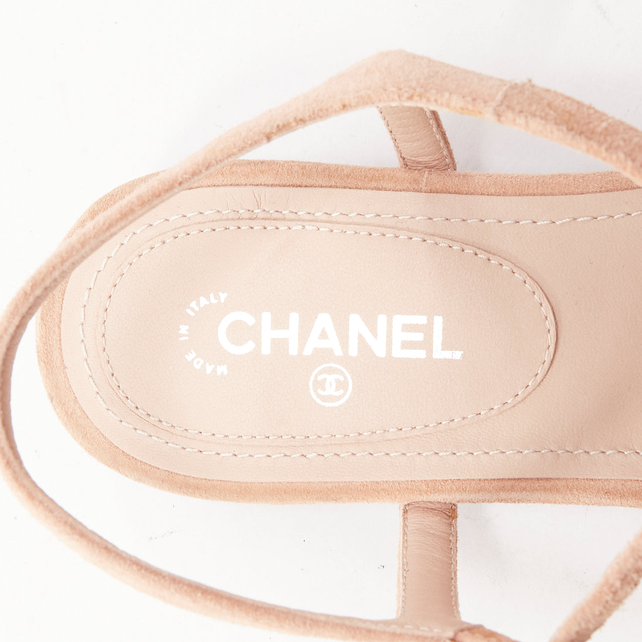 Chanel Star T-Strap Sandals - Image 11