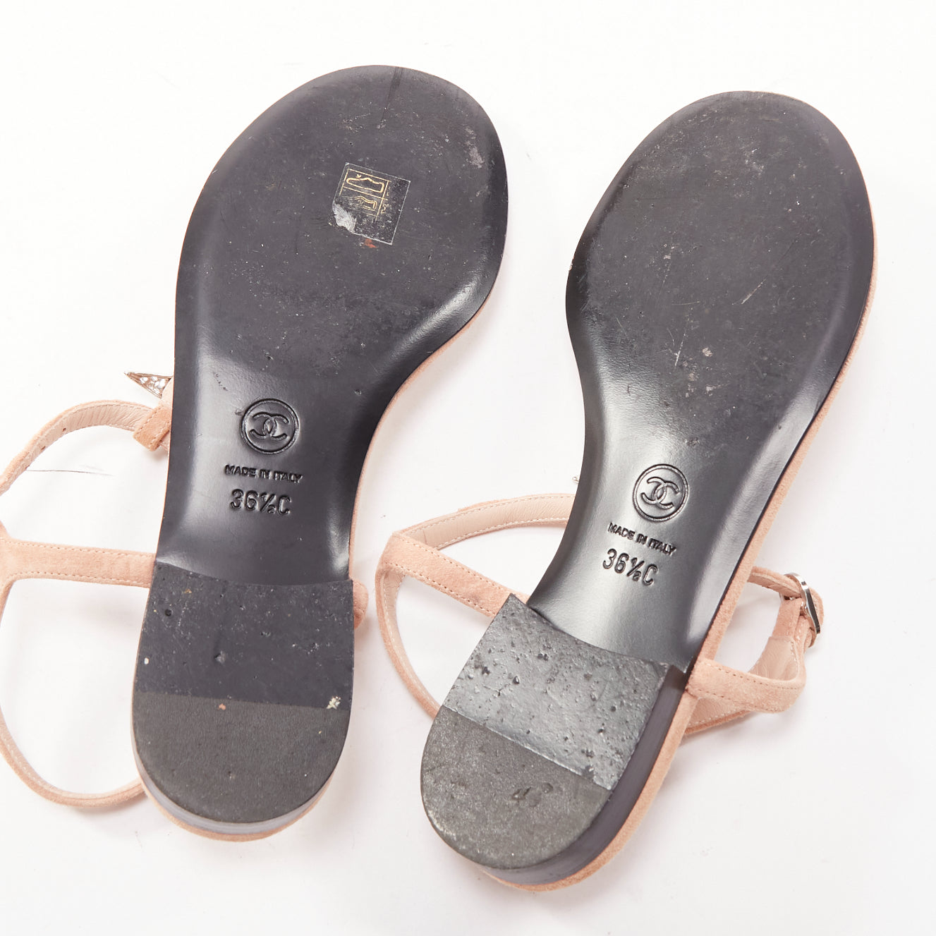 Chanel Star T-Strap Sandals - Image 13