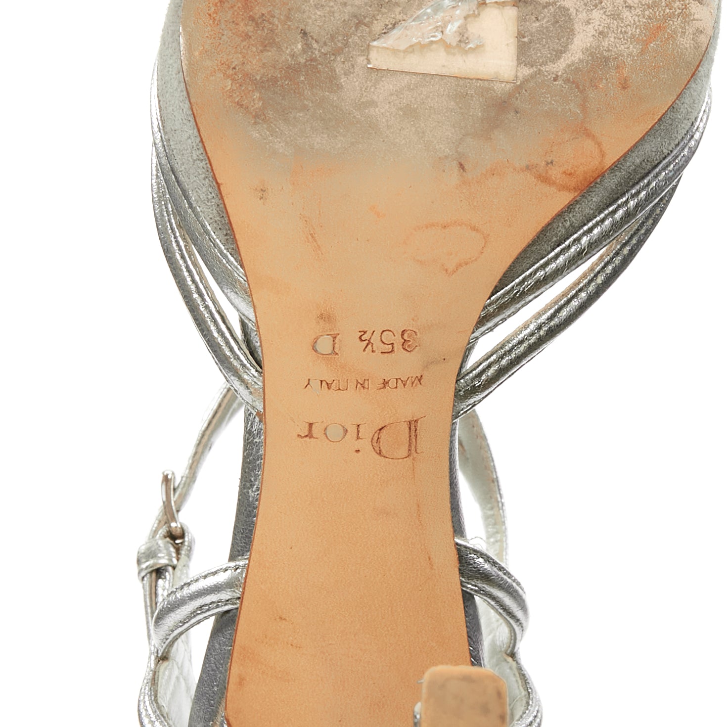 Dior Grey Strappy Pumps - Image 12