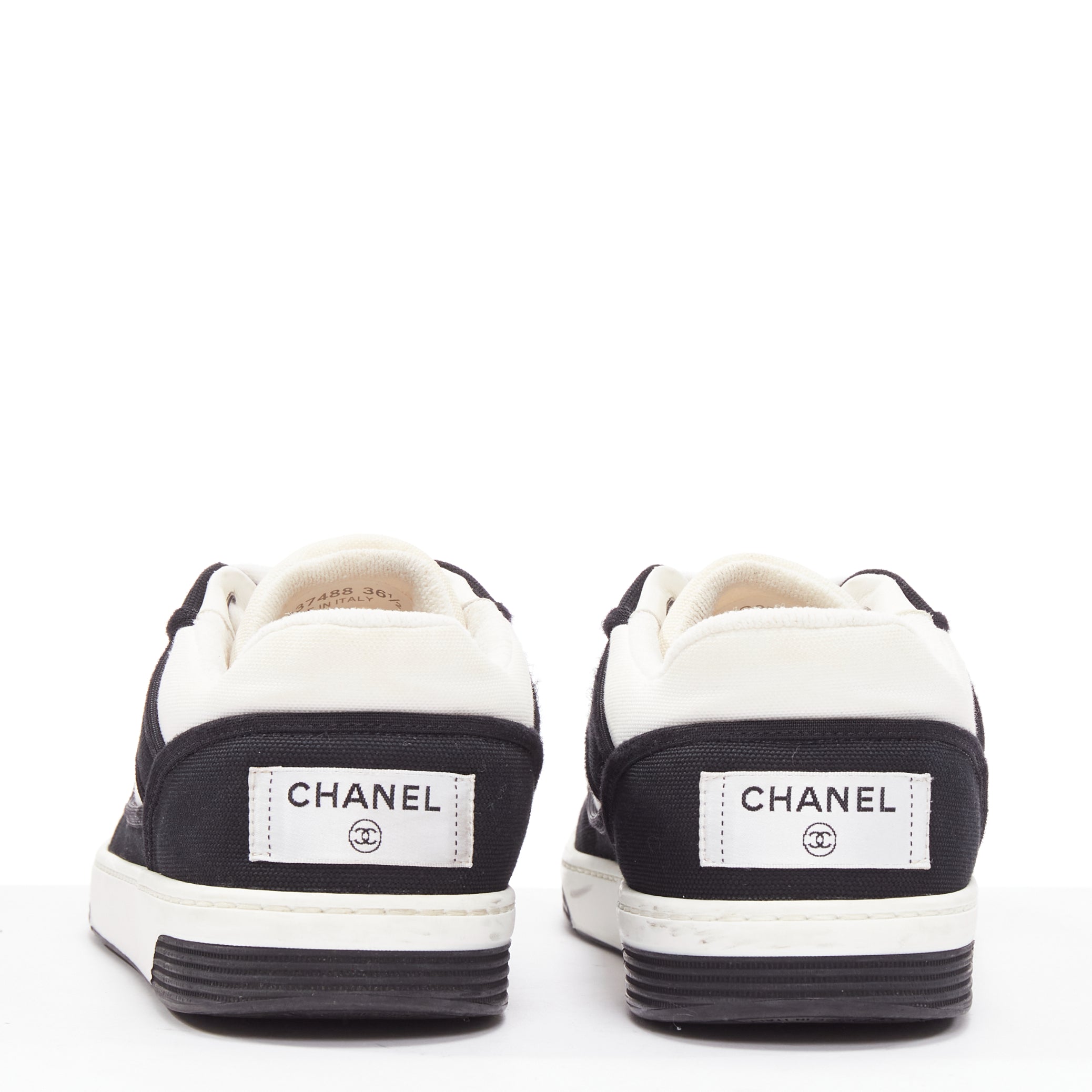 Chanel CC Logo Sneakers - Side view