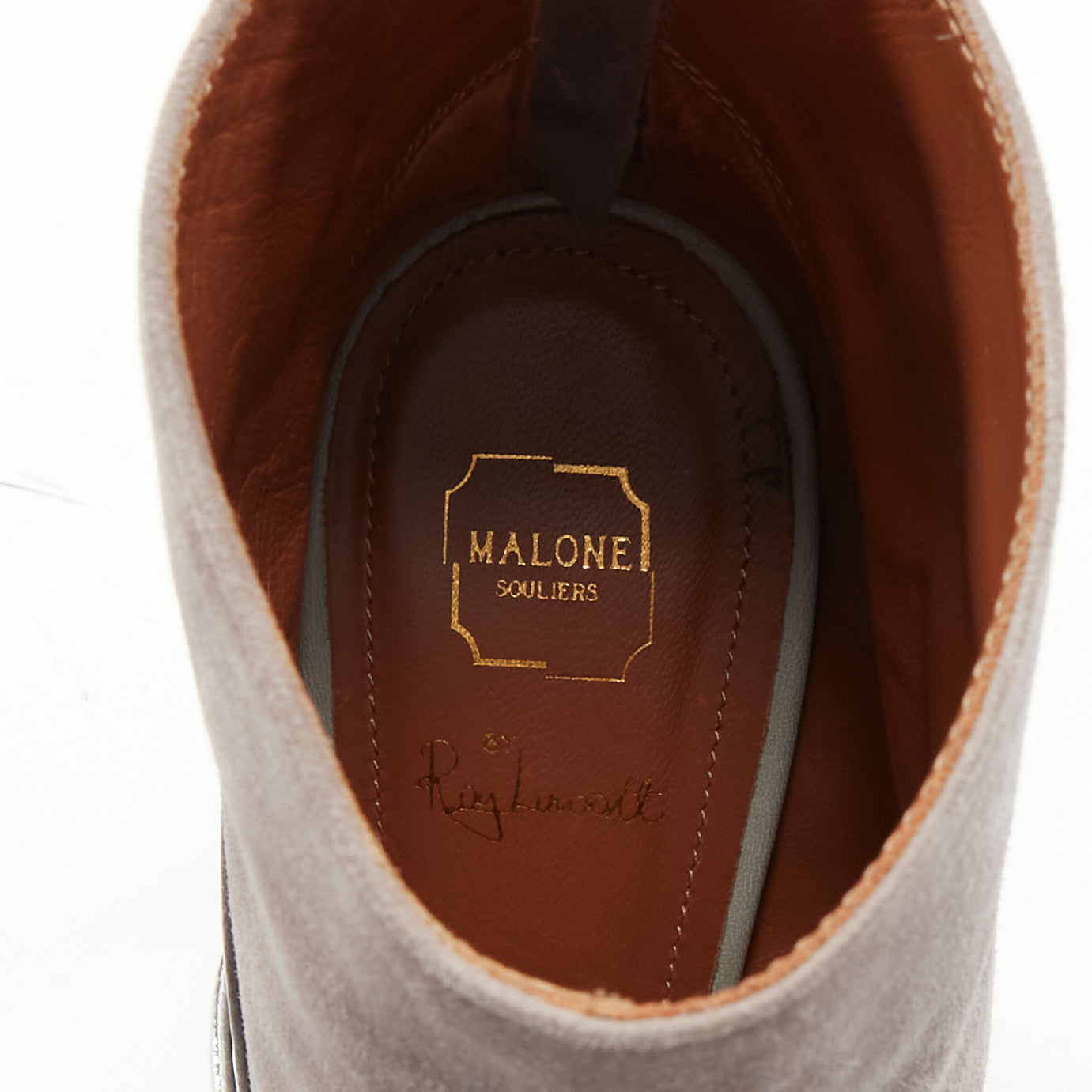 Malone Souliers Patent Strap Heeled Booties - Image 11