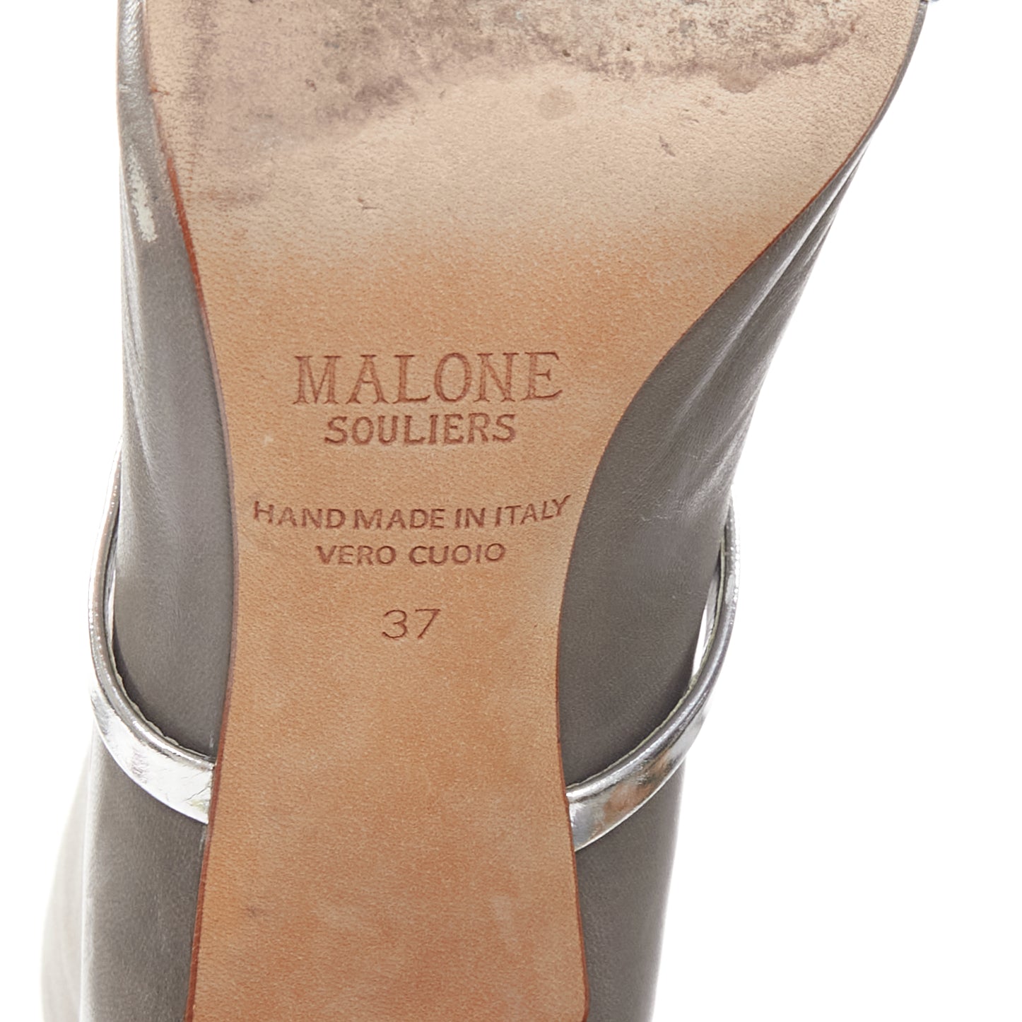 Malone Souliers Patent Strap Heeled Booties - Image 12