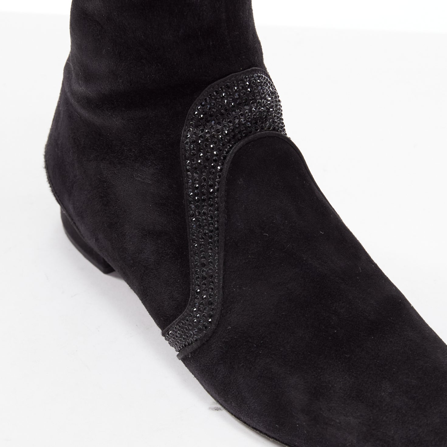 Rene Caovilla Block Heel Buckle Boots - Detail 2