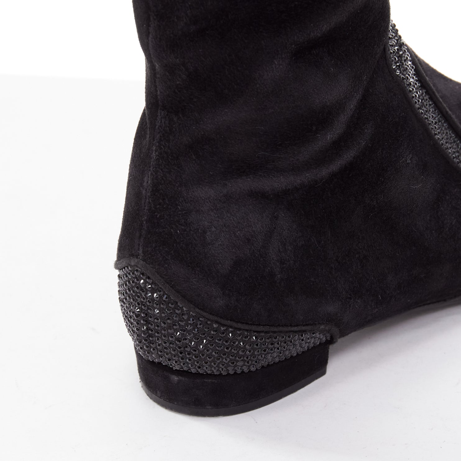 Rene Caovilla Block Heel Buckle Boots - Image 10