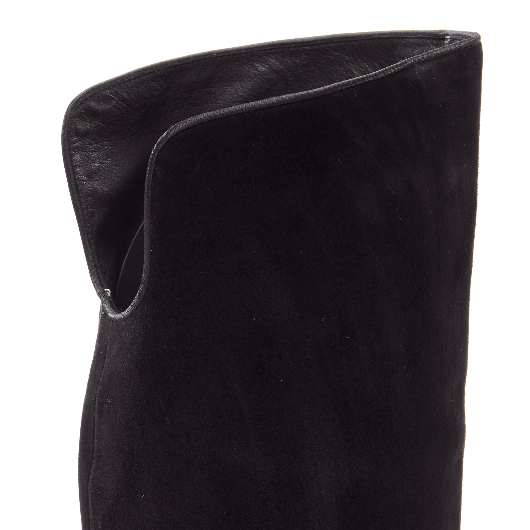 Rene Caovilla Block Heel Buckle Boots - Image 11