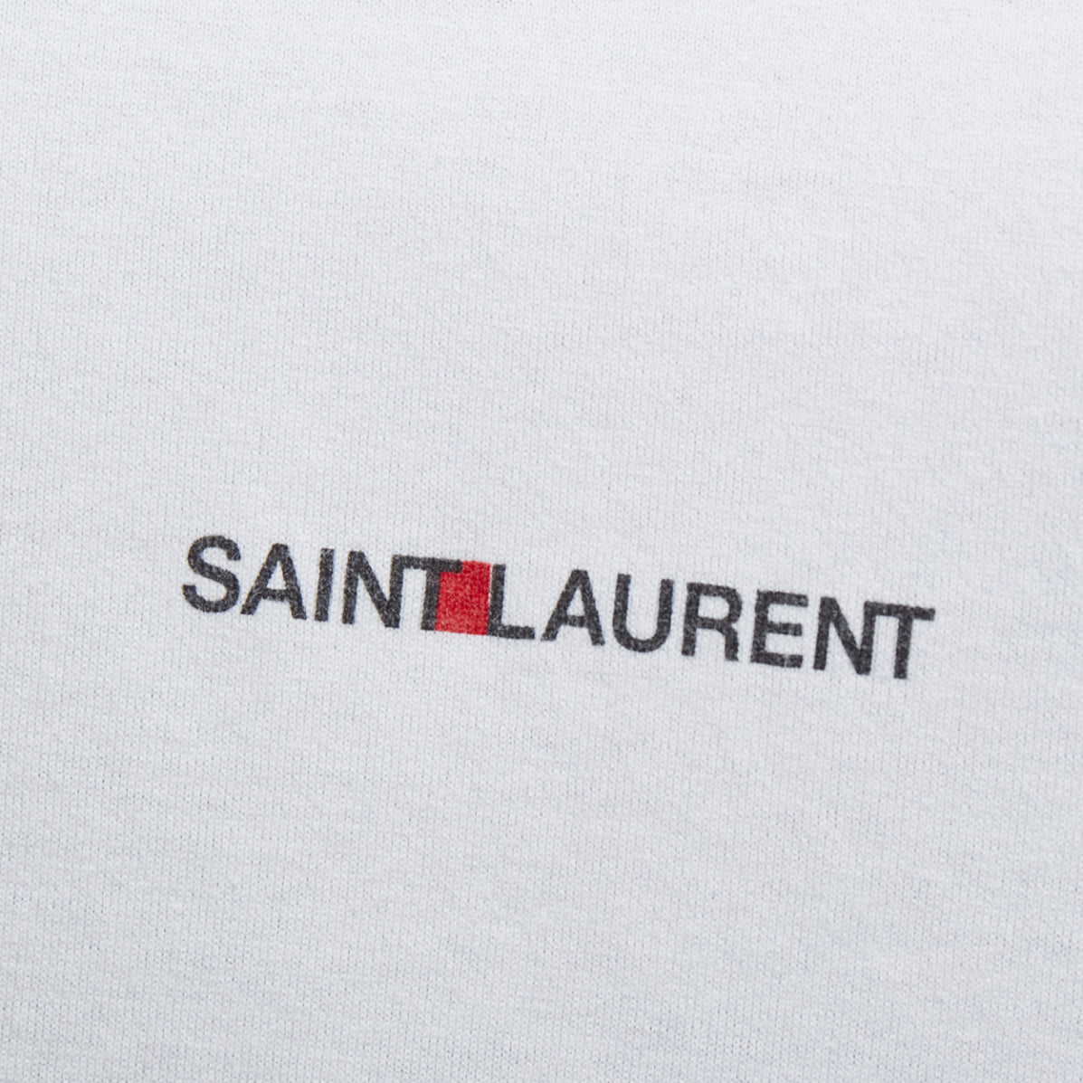 Saint Laurent Vintage Logo Tee - Back view