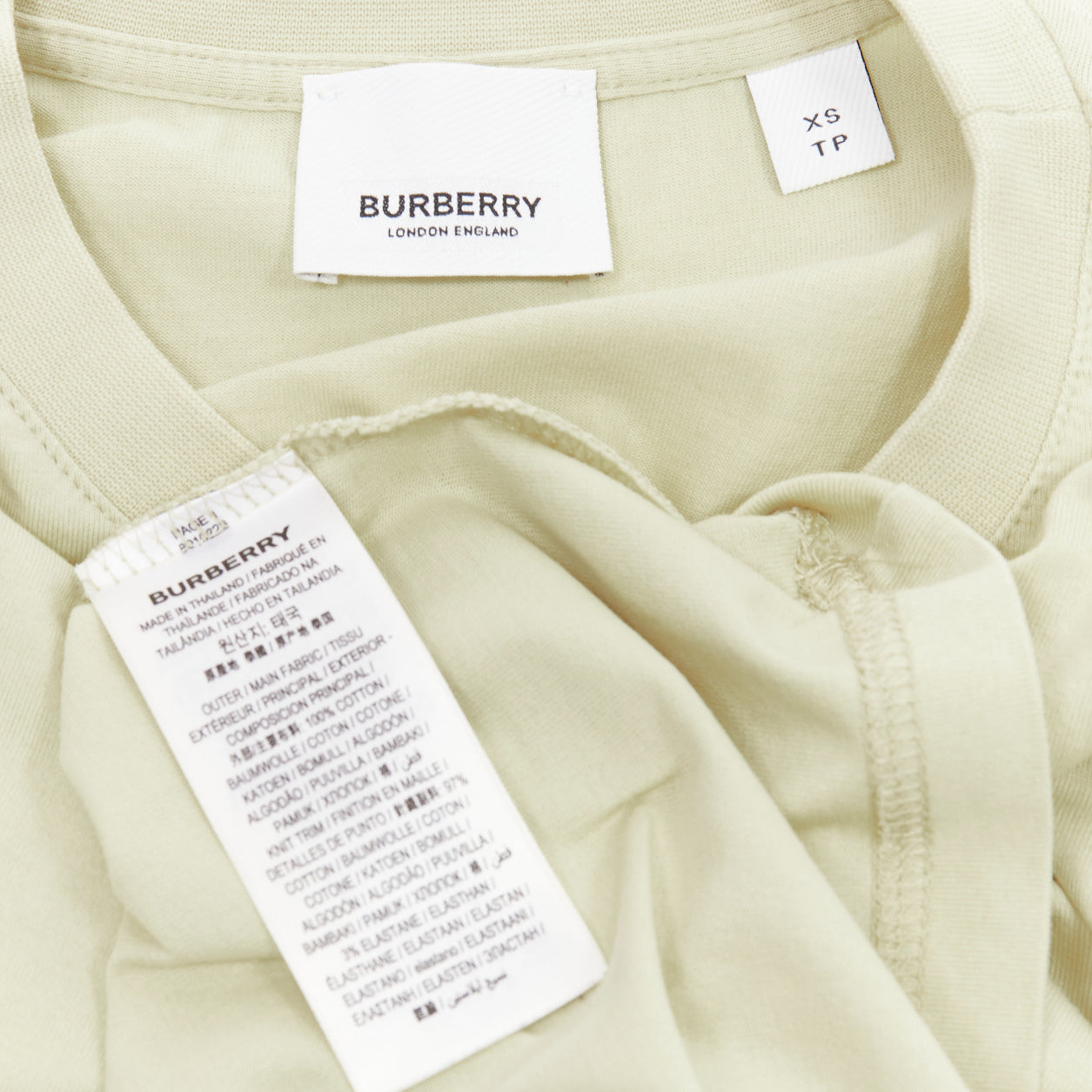 Burberry Logo Slim Tee - Image 10