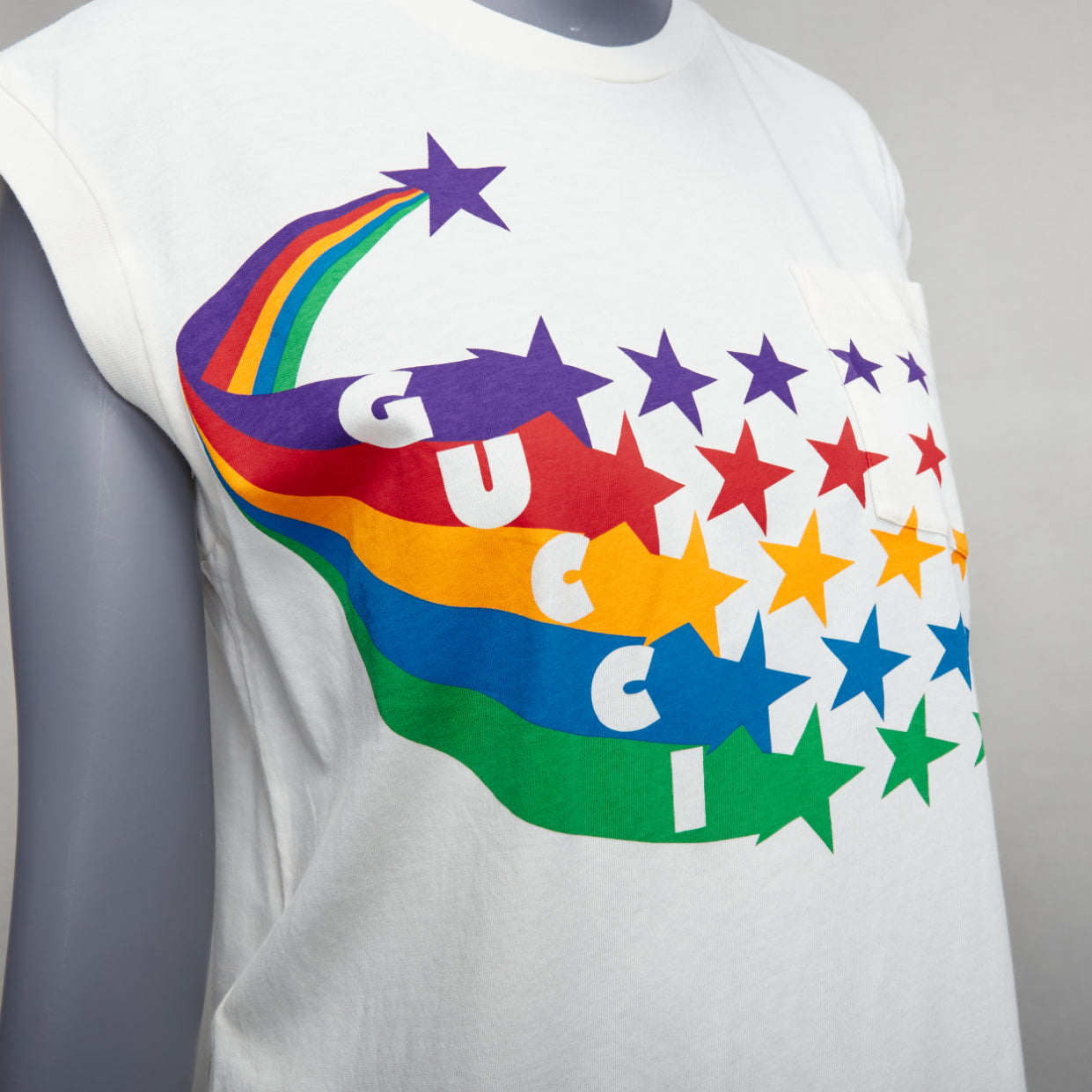 Gucci Rainbow Stars Tank - Back view