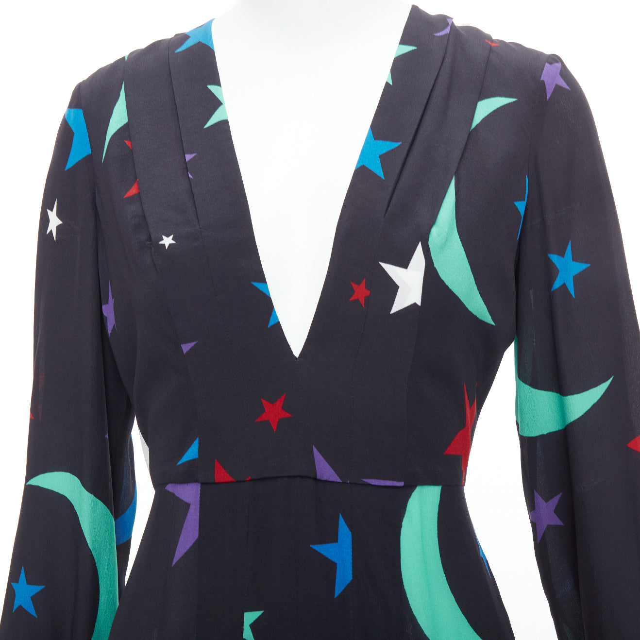 Rixo Star Print Dress - Detail 1