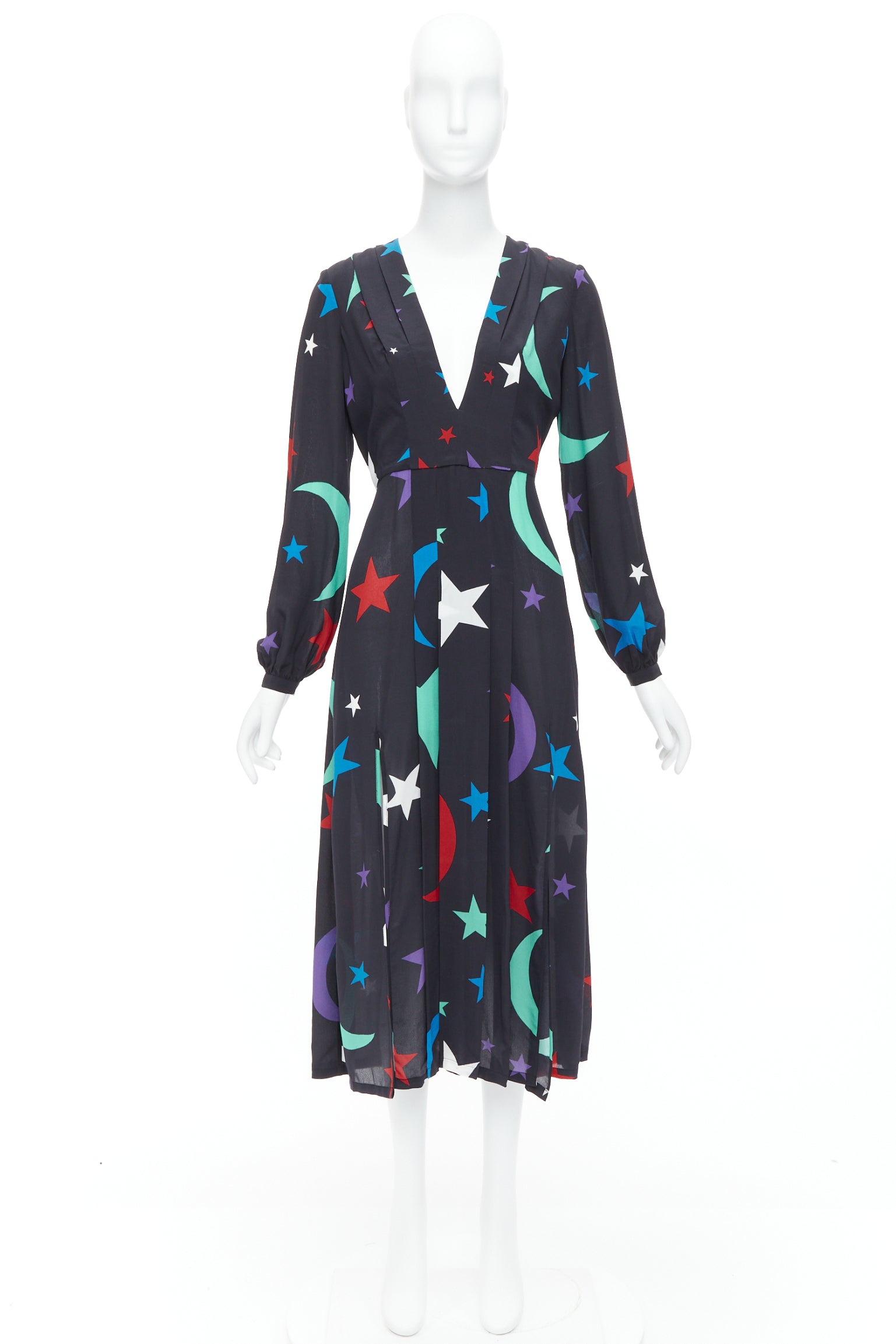 Rixo Star Print Dress - Image 11