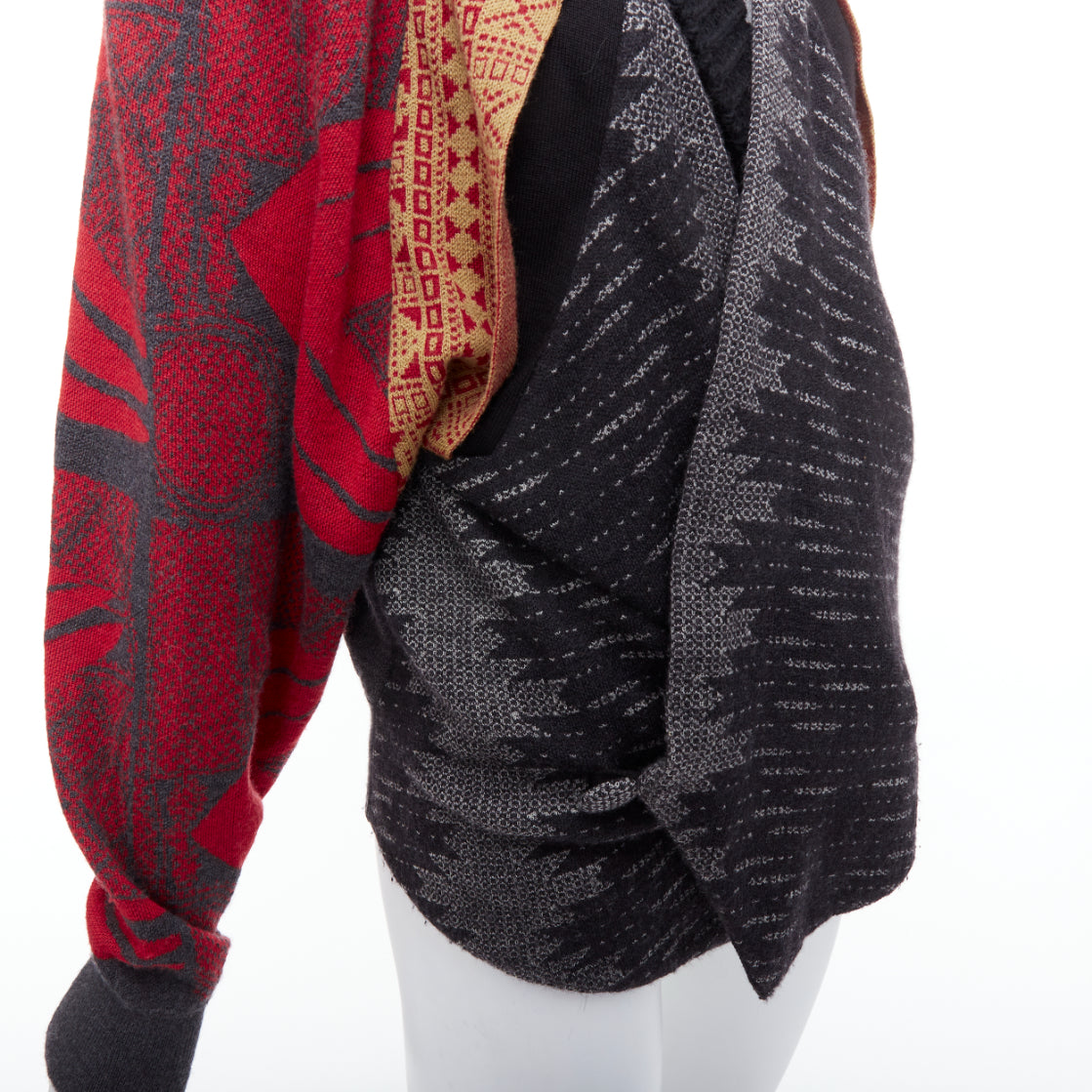 Toga Archives Ethnic Intarsia Cardigan - Image 10