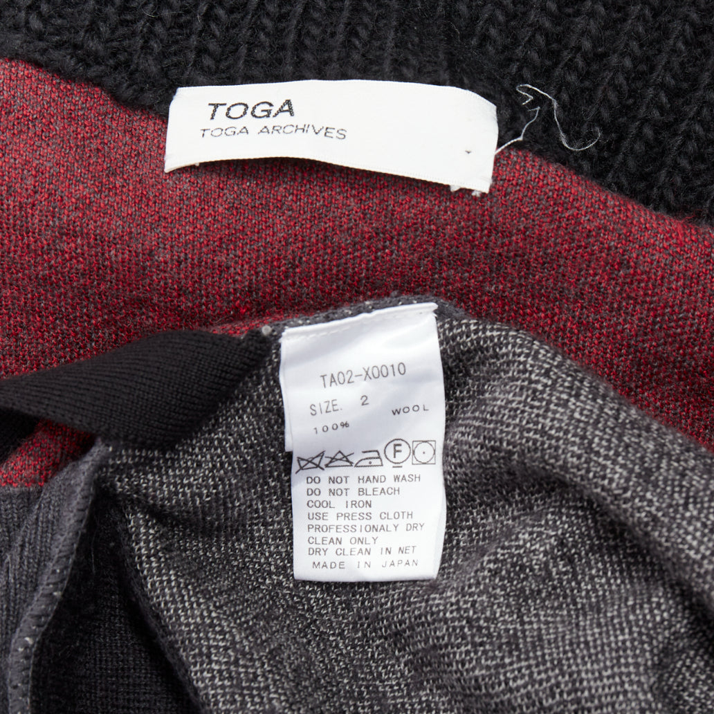 Toga Archives Ethnic Intarsia Cardigan - Image 11