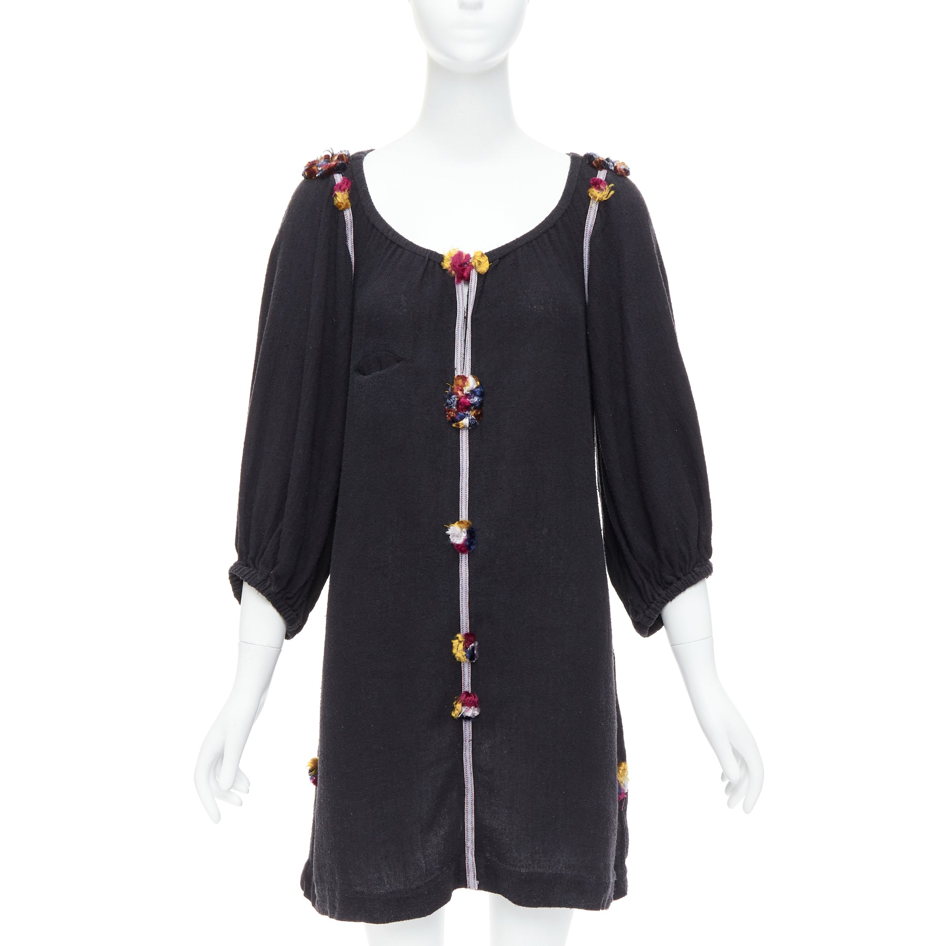 Isabel Marant Boho Pompom Dress