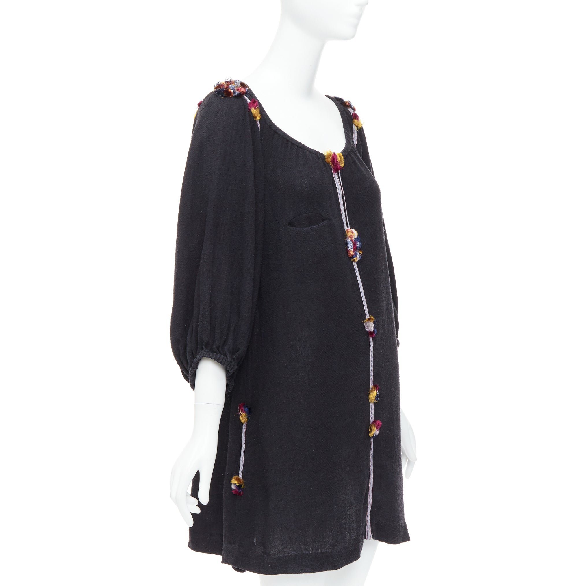 Isabel Marant Boho Pompom Dress - Image 6