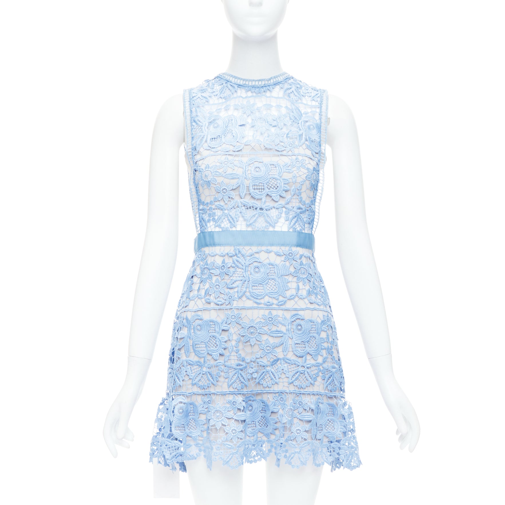 Self-portrait Lace Peplum