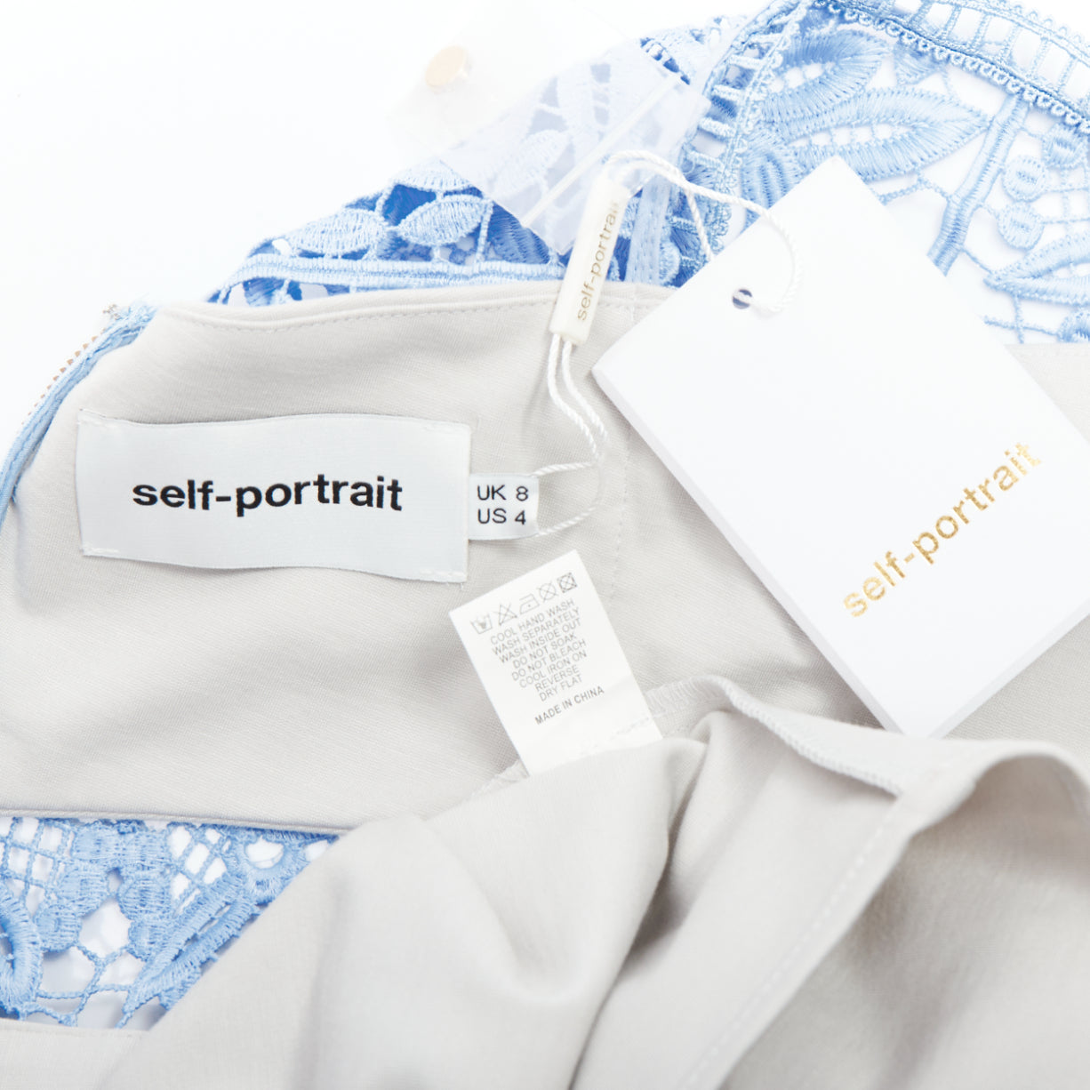 Self-portrait Lace Peplum - Image 10