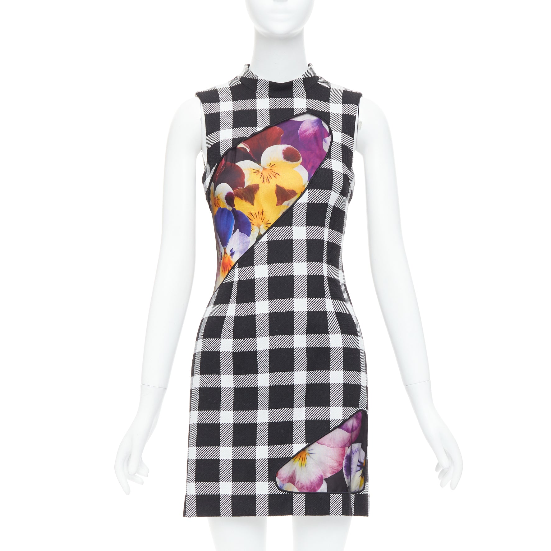 Christopher Kane Orchid Plaid Dress