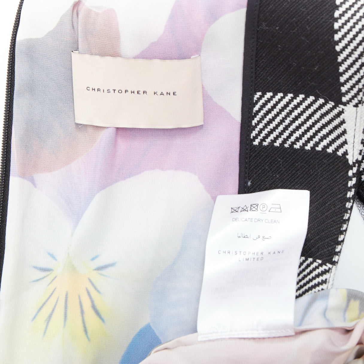 Christopher Kane Orchid Plaid Dress - Image 10