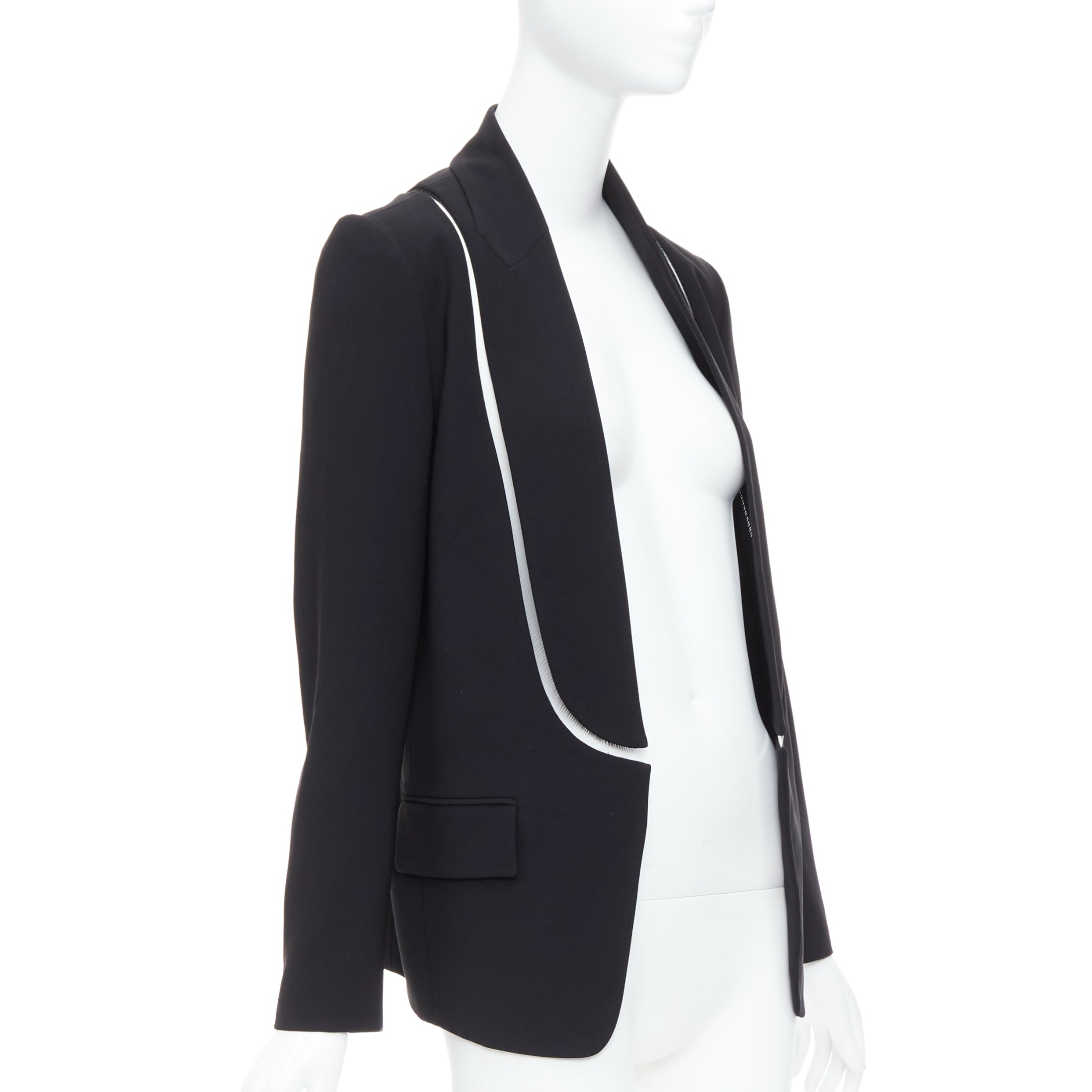 Alexander Wang Cut-Out Long Blazer - Image 6
