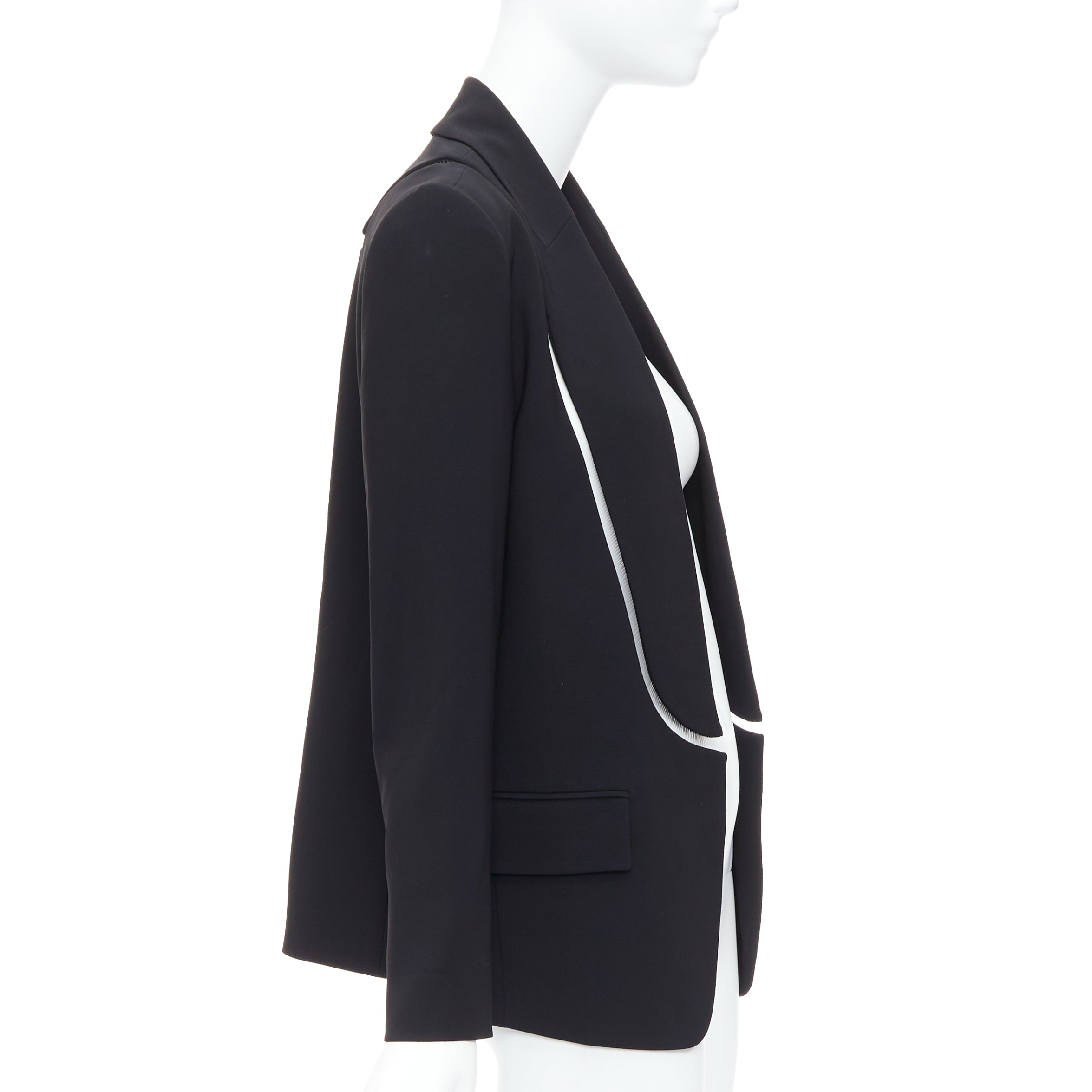 Alexander Wang Cut-Out Long Blazer - 4