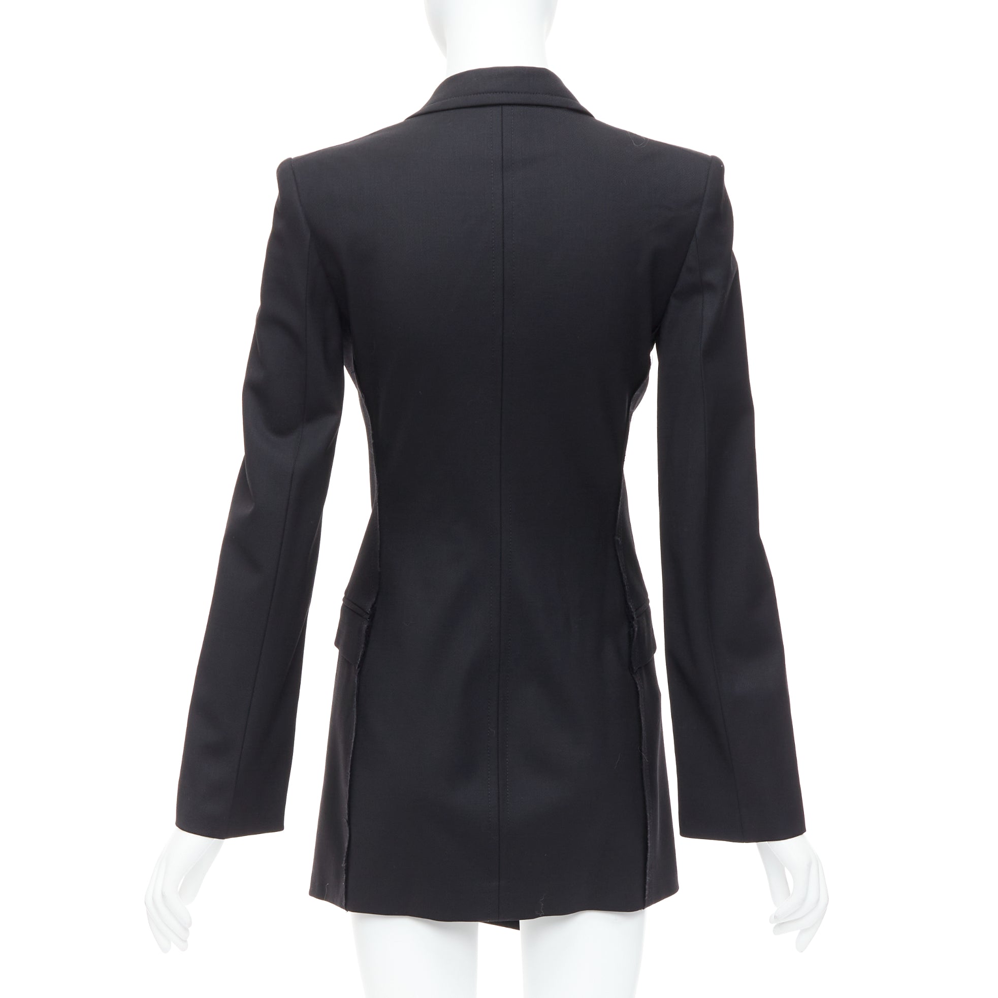 Helmut Lang Flare Long Blazer - Detail 1