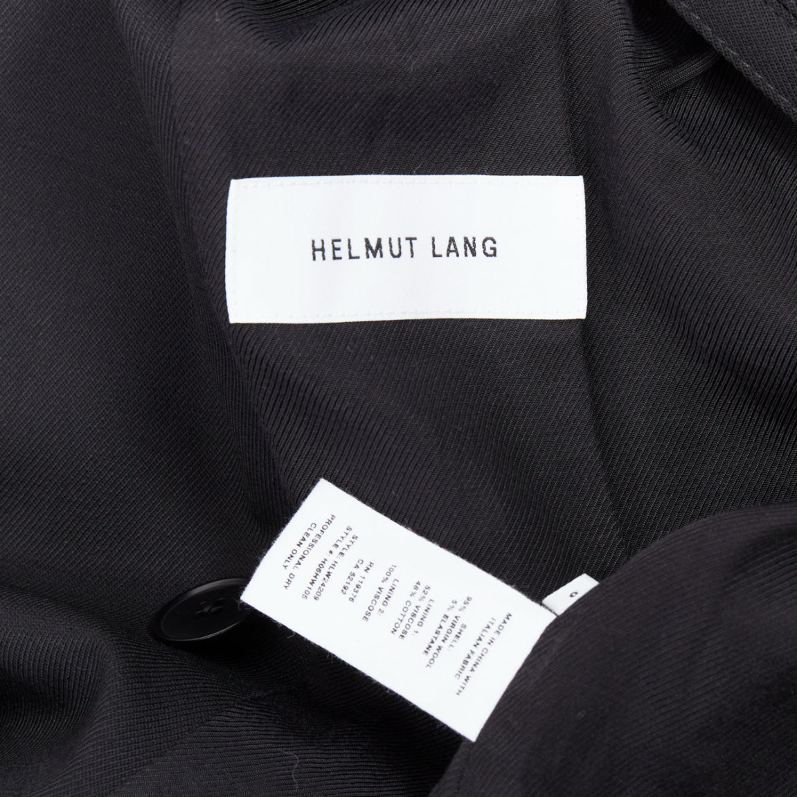 Helmut Lang Flare Long Blazer - Image 11