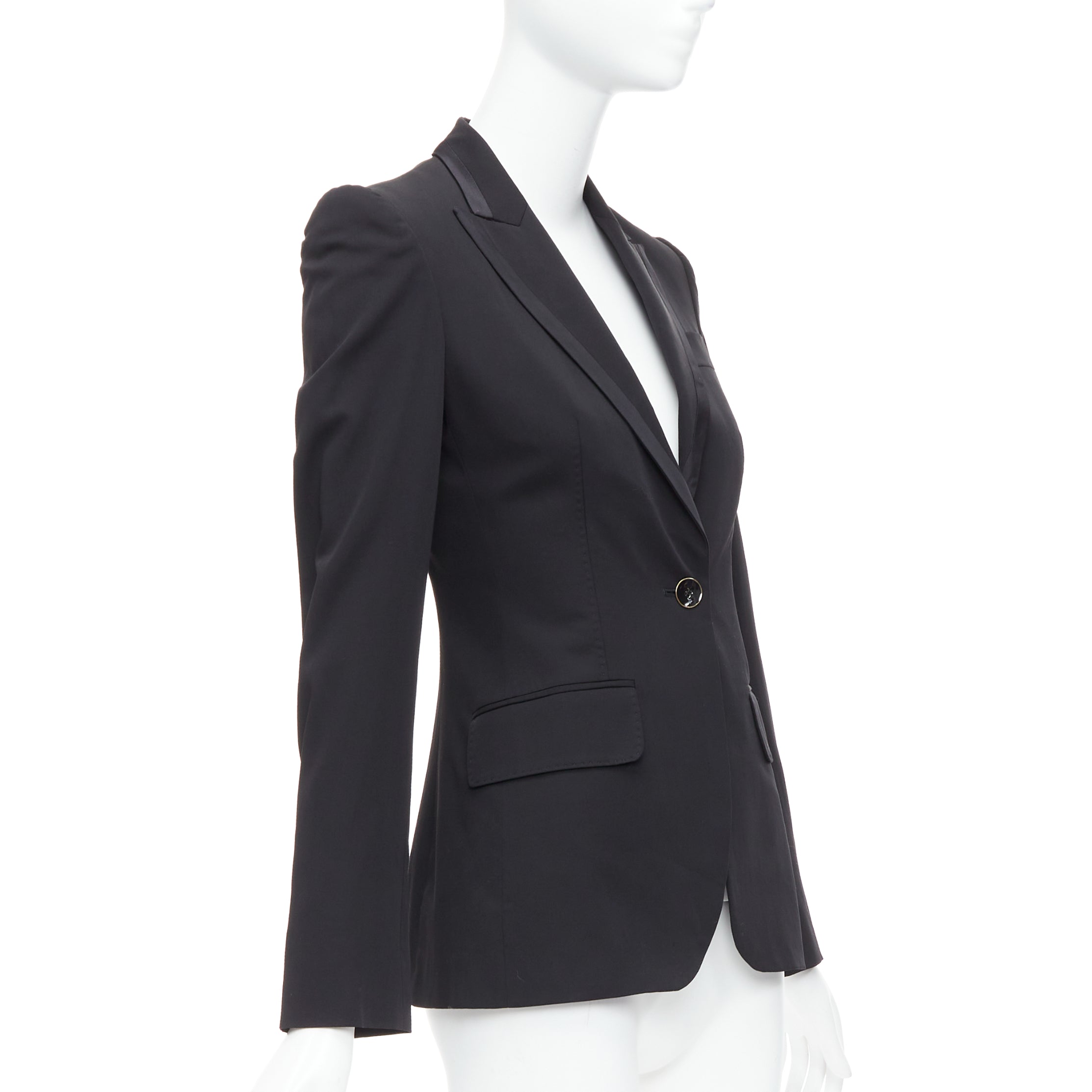Stella Mccartney Peak Collar Blazer - 4