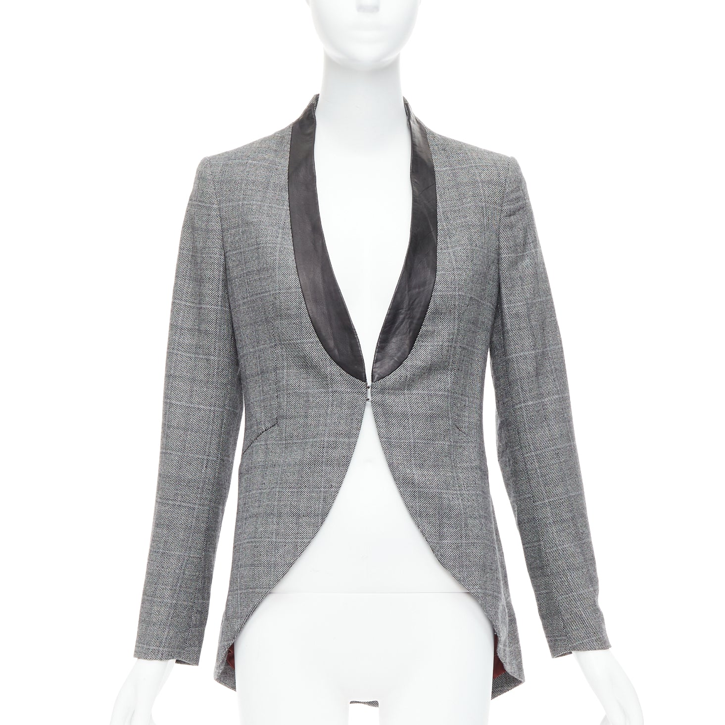 Rag & Bone Checkered Tux Blazer