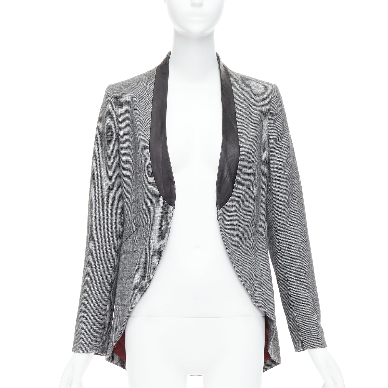 Rag & Bone Checkered Tux Blazer - Image 6