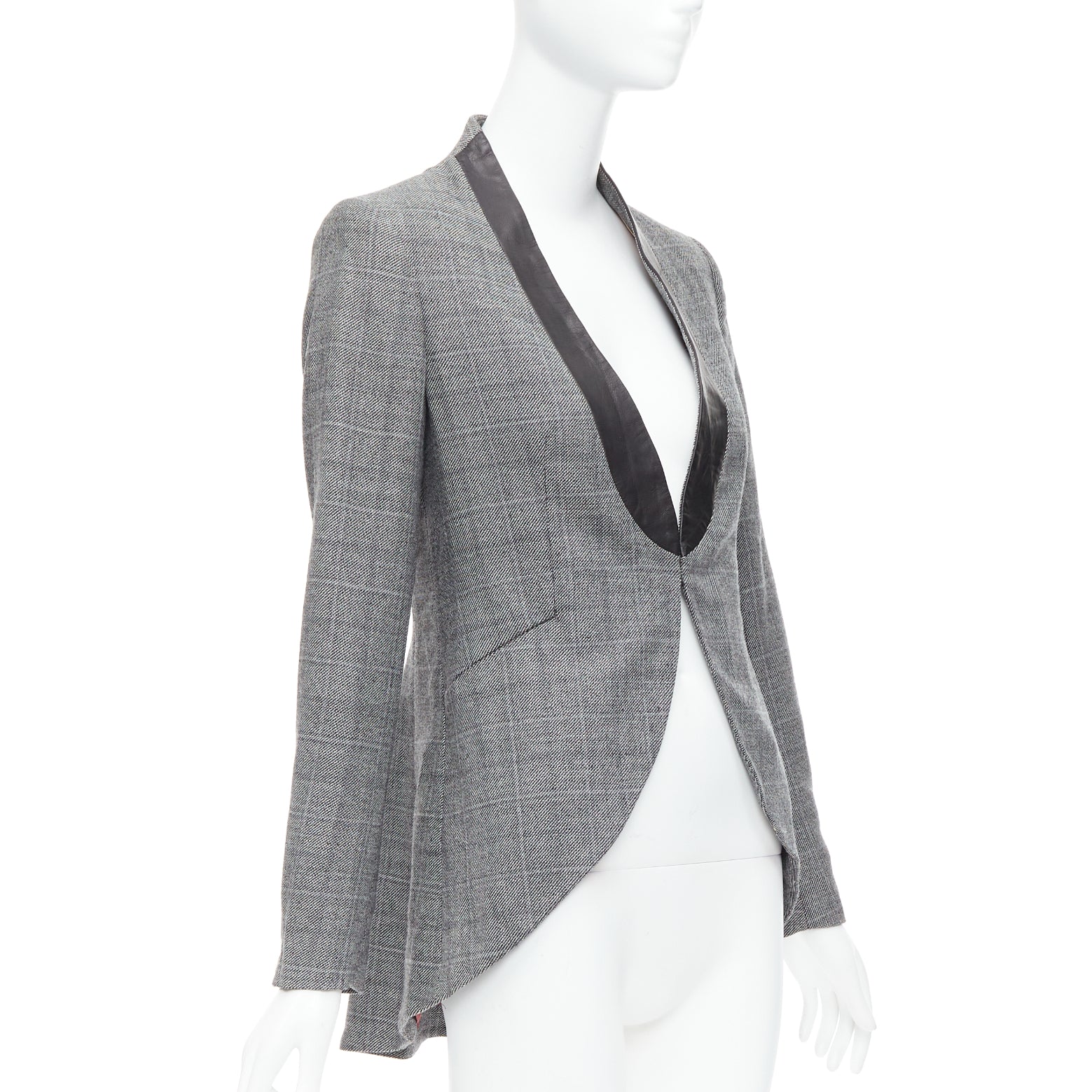Rag & Bone Checkered Tux Blazer - 4