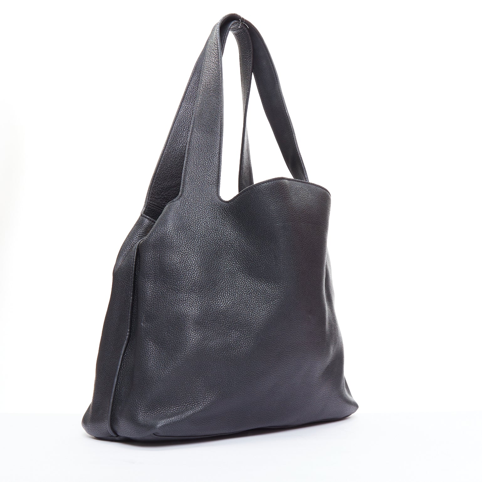 The Row Grained Leather Tote - Image 6