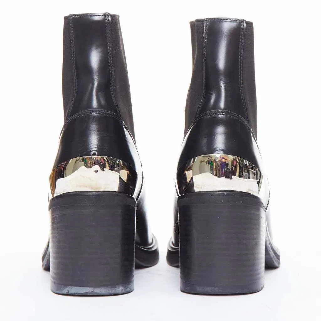 Acne Studios Dion Black Leather Fair - Box View