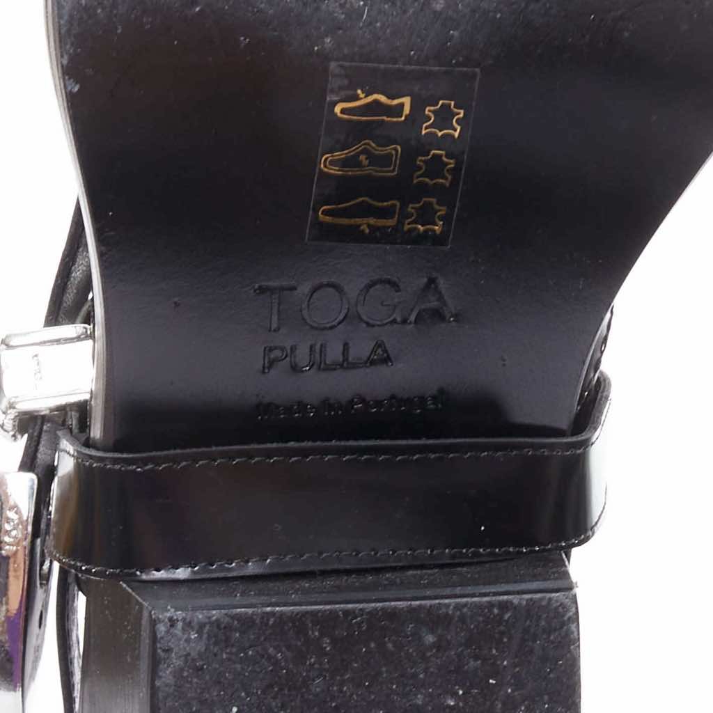 Toga Archives Crystal Heel Suede Boots - Image 12