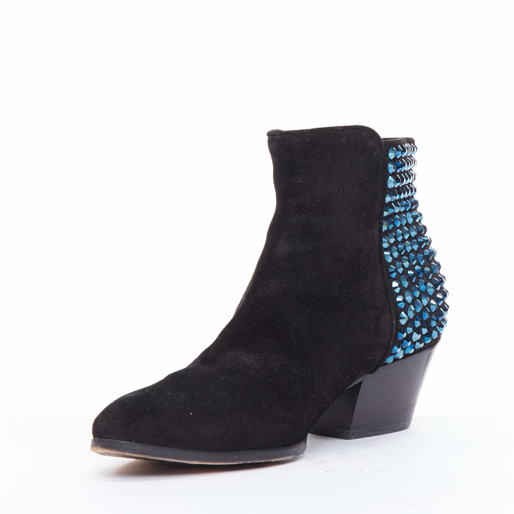 Giuseppe Zanotti Patent Sock Ankle Boots - 4