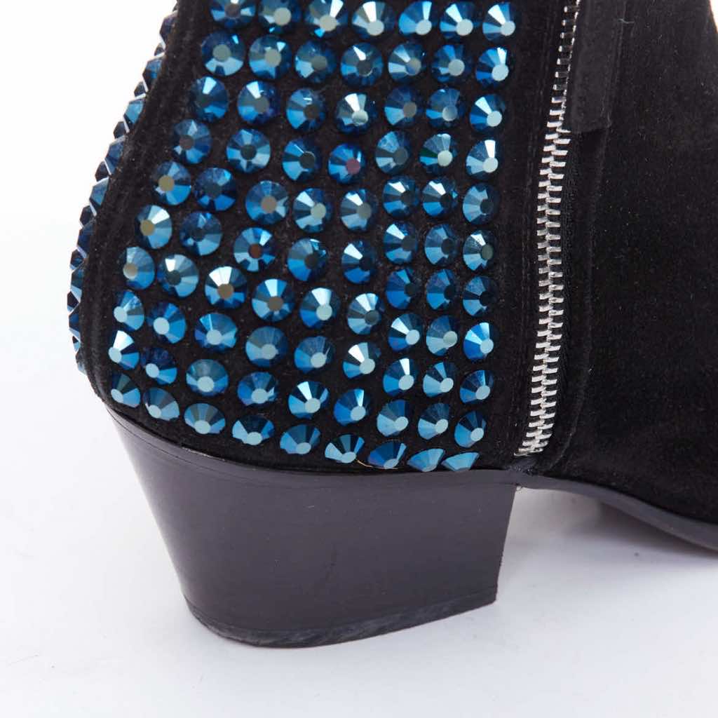 Giuseppe Zanotti Patent Sock Ankle Boots - Detail 2