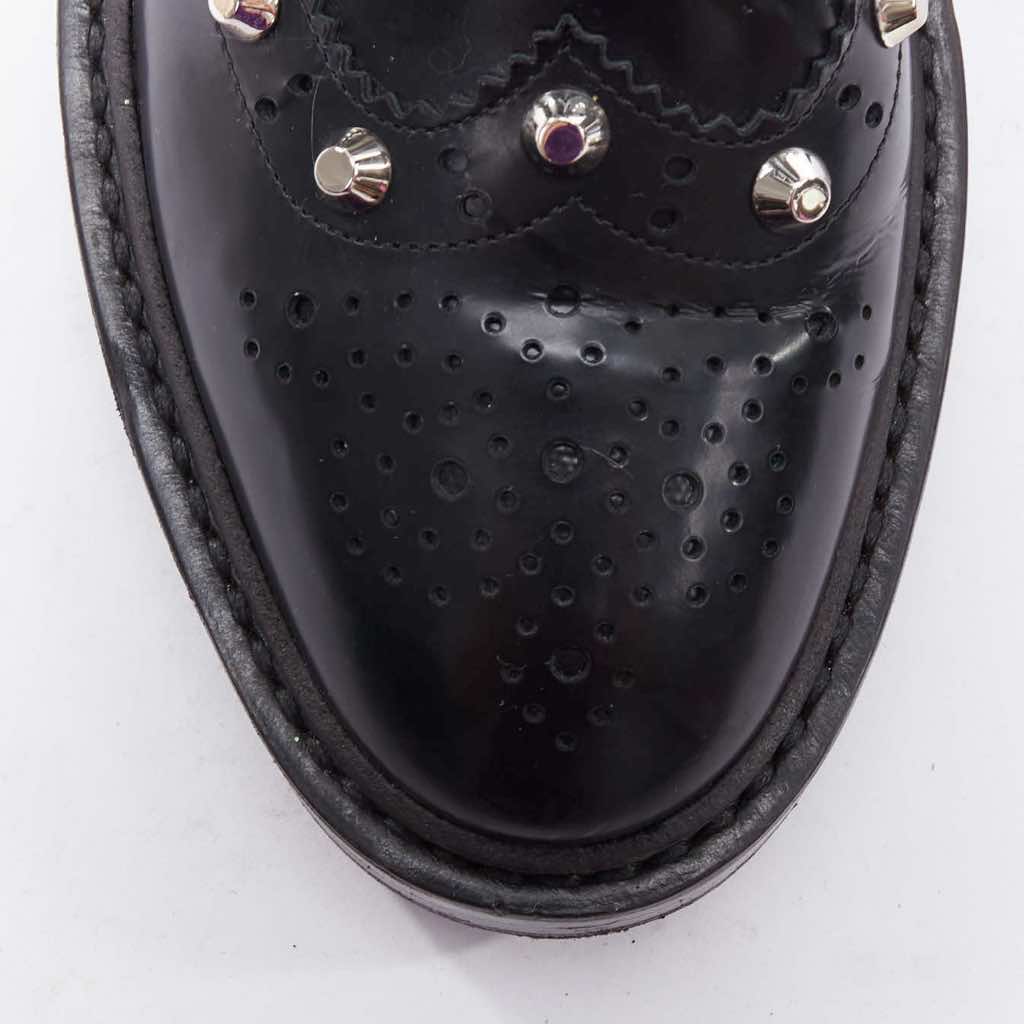 Balenciaga Washed Leather Zip Boots - Detail 1