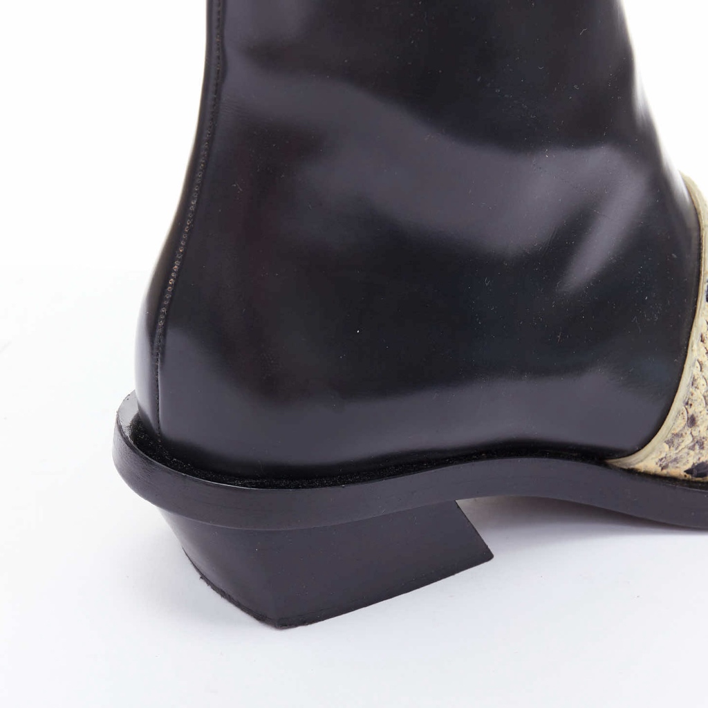 Proenza Schouler Cream Zip Combat Boots - Image 10