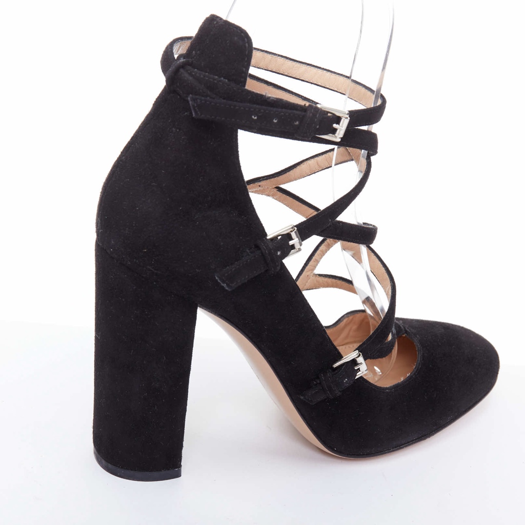 Gianvito Rossi Criss Cross Heels - Image 10