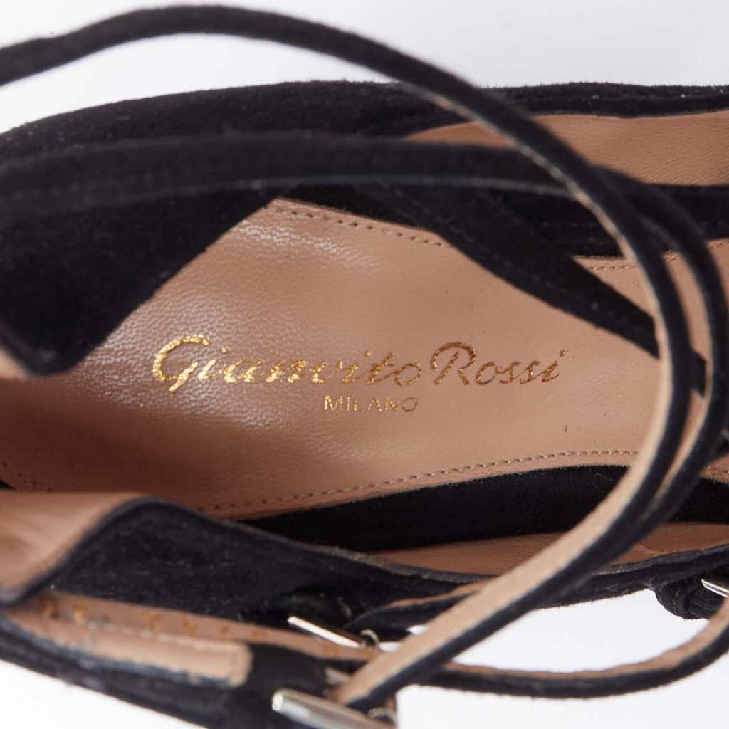 Gianvito Rossi Criss Cross Heels - Image 11