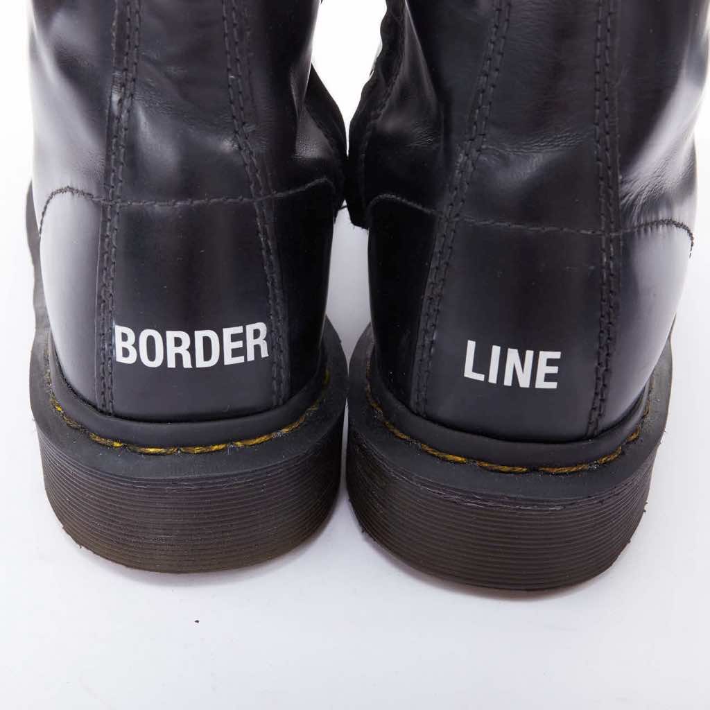 Vetements Laceless Combat Boots - Image 10