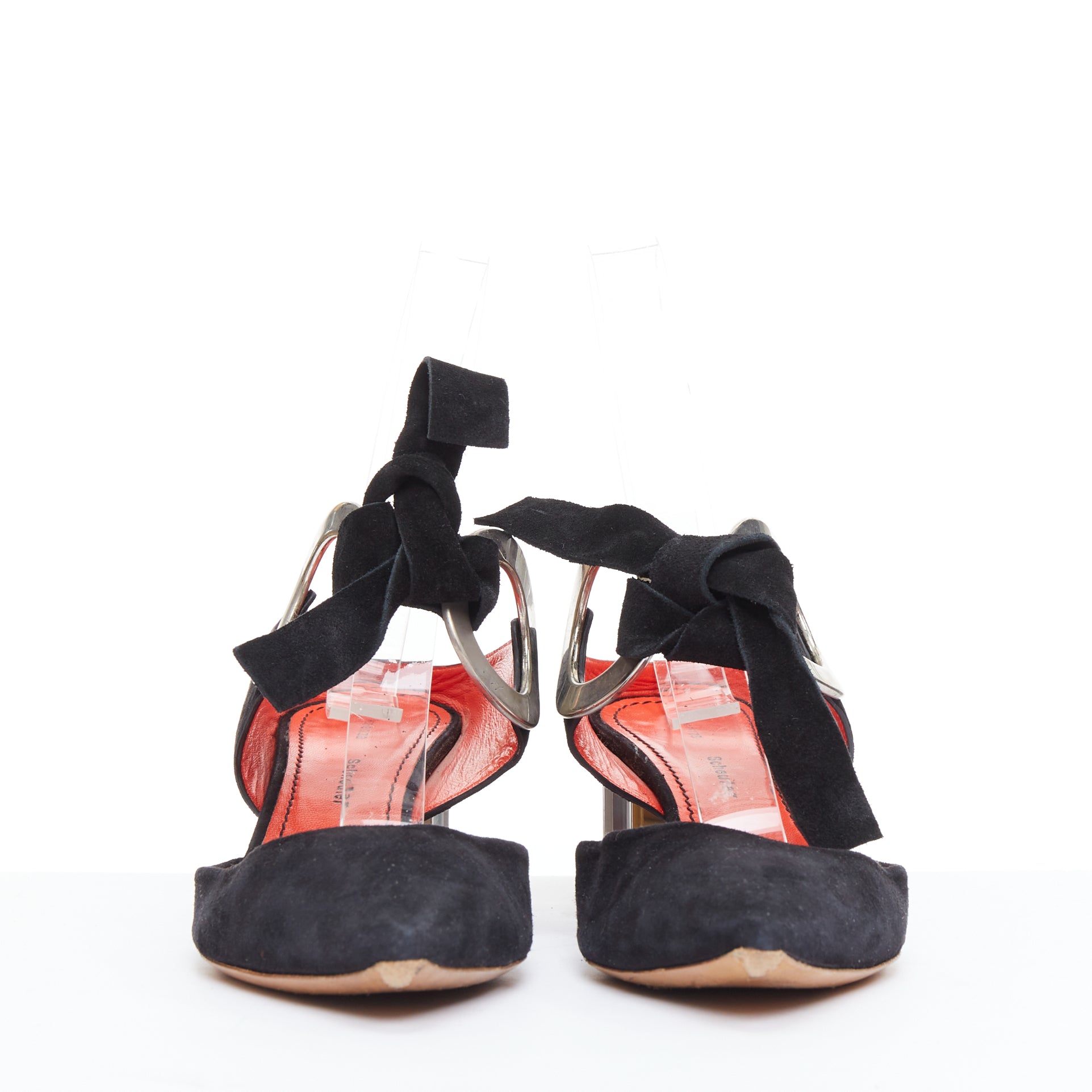 Proenza Schouler Silver Block Pumps - Image 6