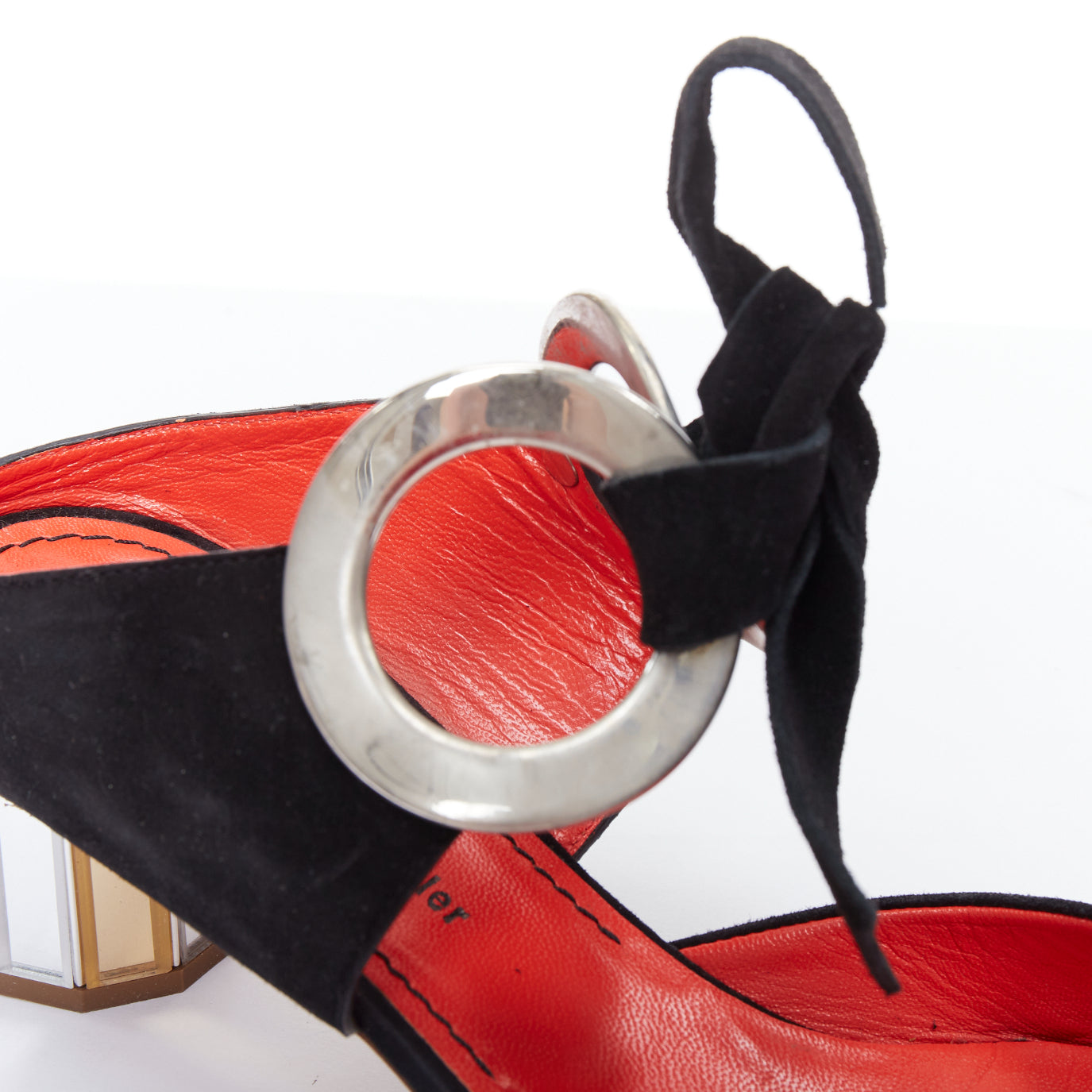 Proenza Schouler Silver Block Pumps - Detail 2