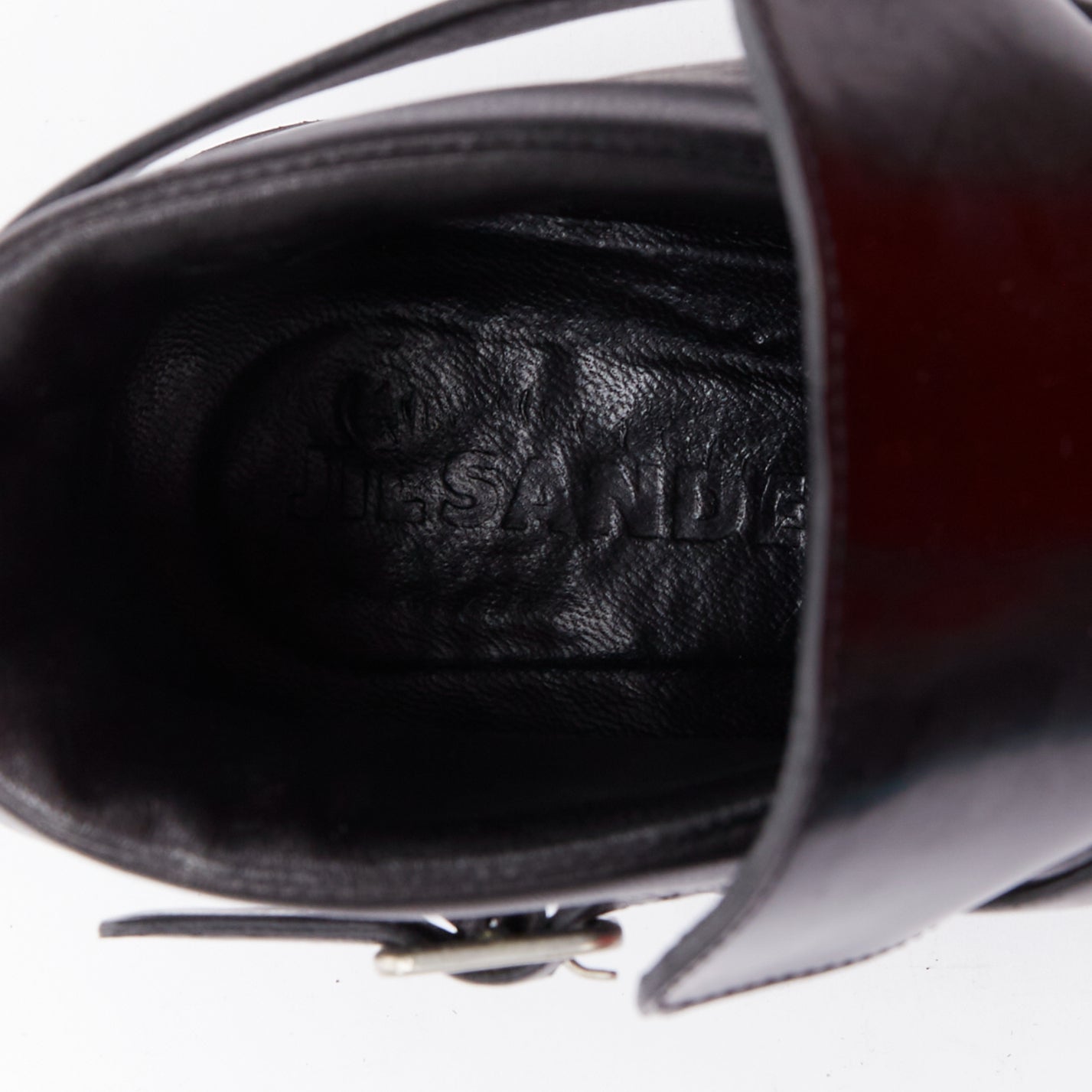 Jil Sander Cutout Wedge Heel Boots - Image 11